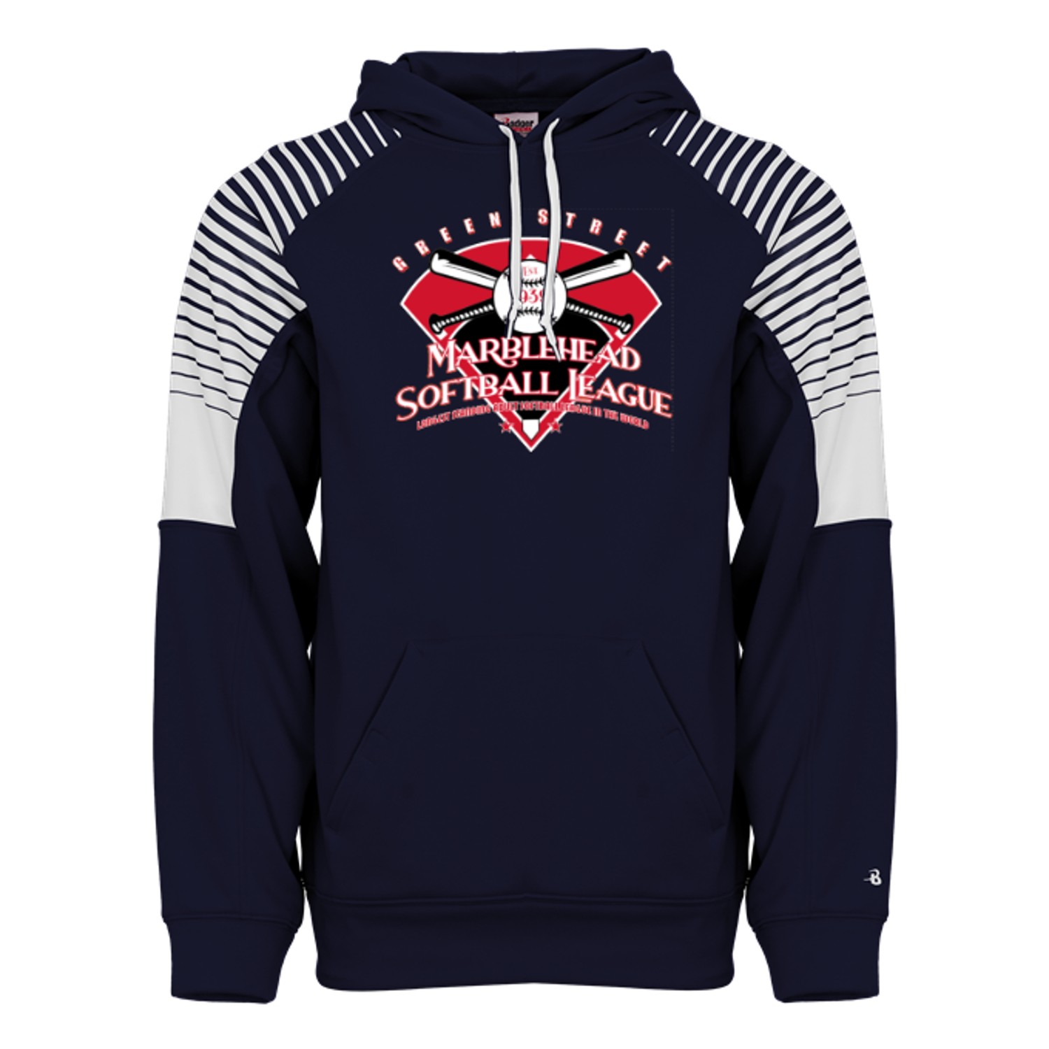 Marblehead Softball League Lineup Hoodie
