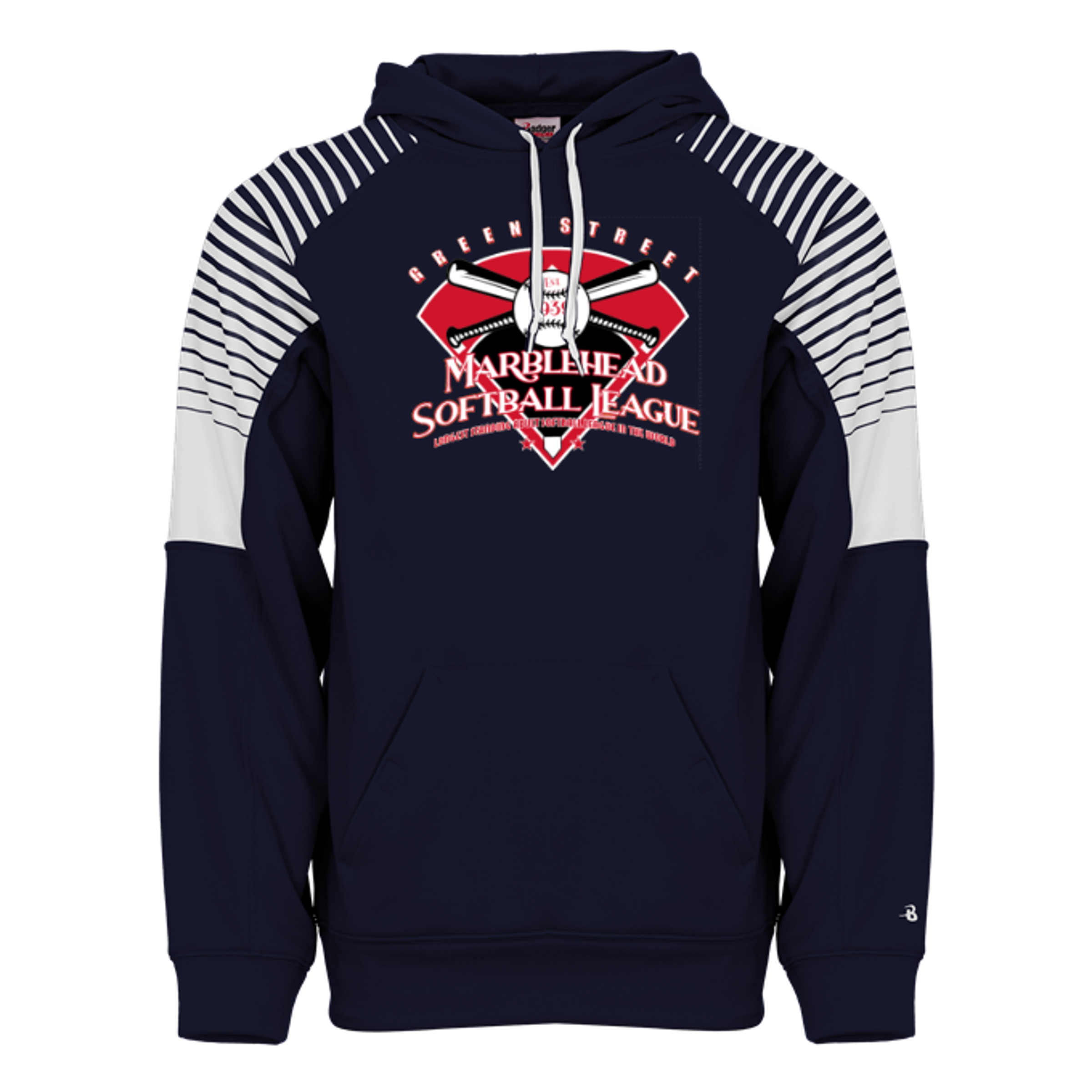 Marblehead Softball League Lineup Hoodie