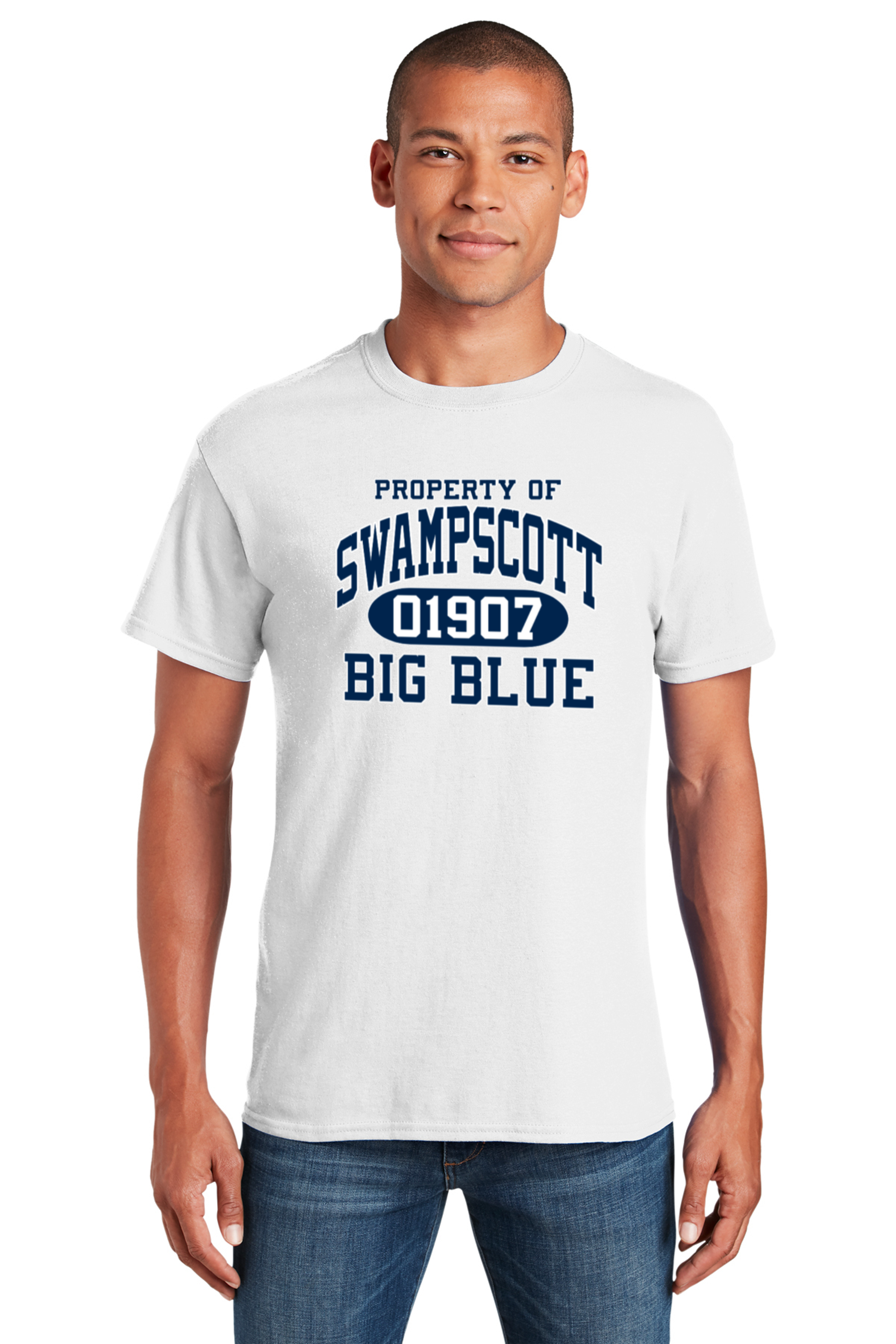Swampscott Property of Big Blue Heavyweight Tee