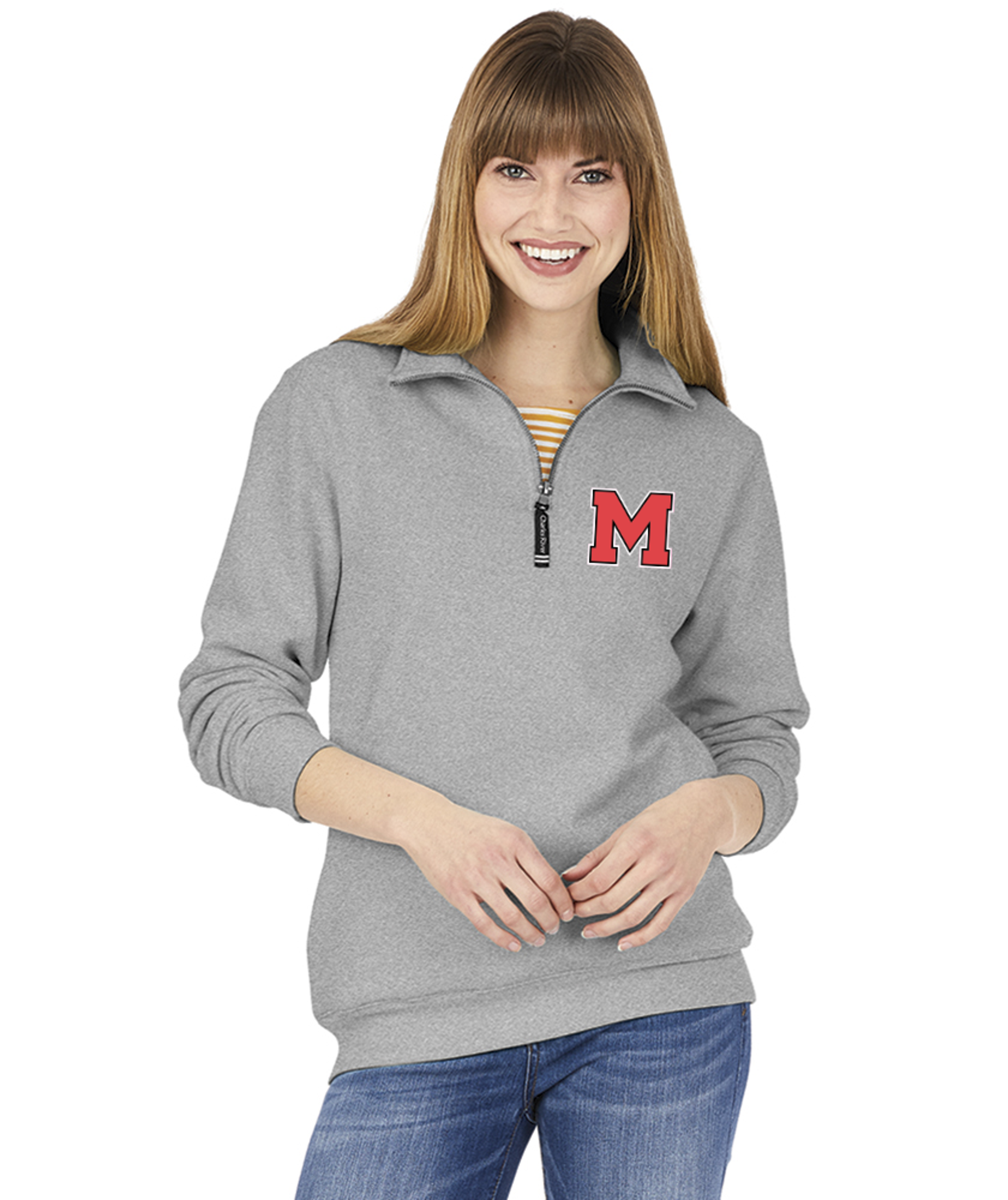 Marblehead Embroidered Crosswind Quarter Zip