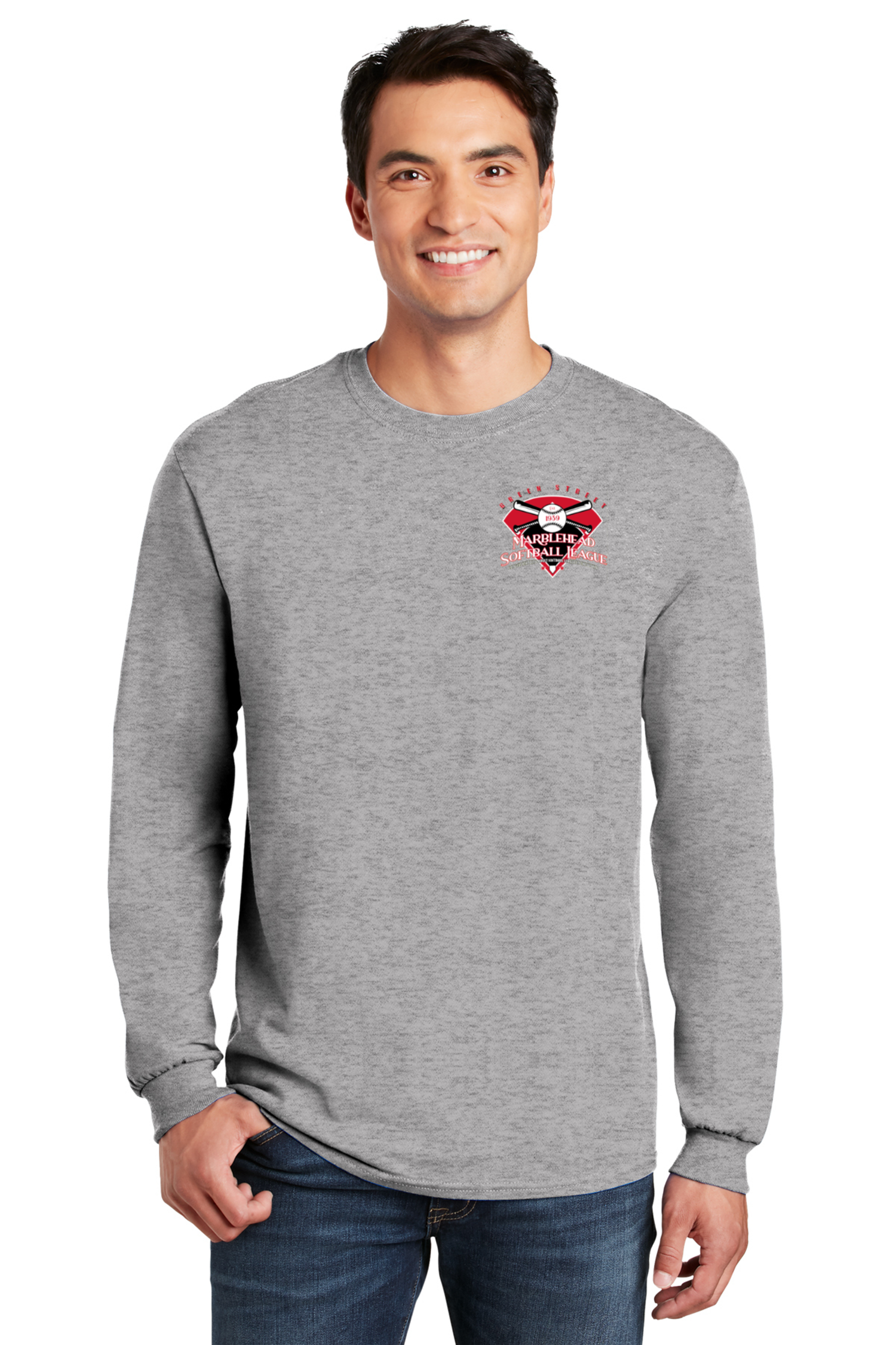 Marblehead Softball League Heavy Cotton Long Sleeve