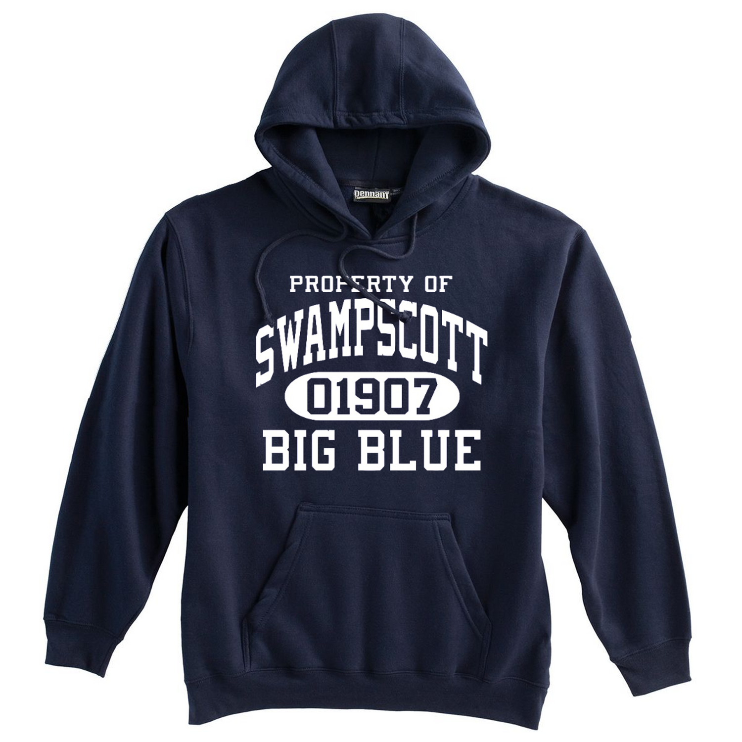 Swampscott Locale Big Blue Premium Hoodie