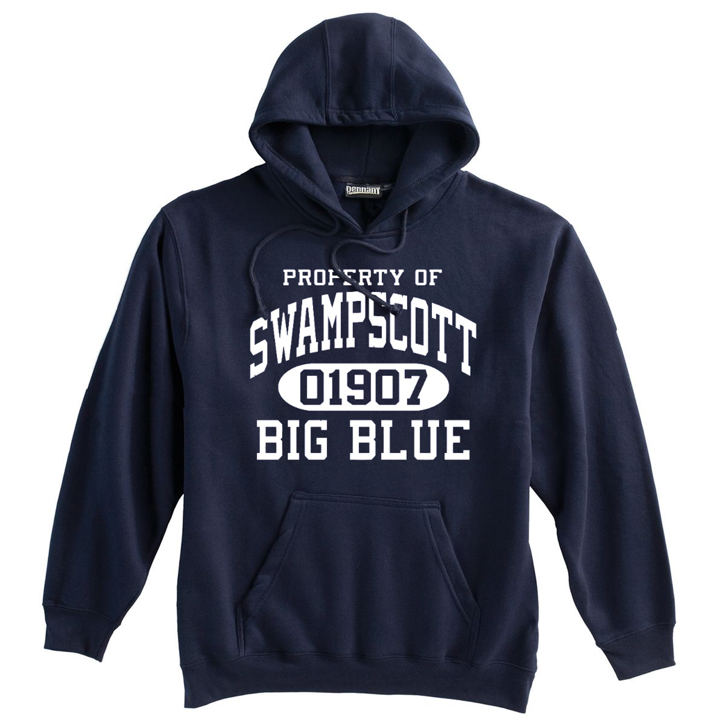Swampscott Locale Big Blue Premium Hoodie