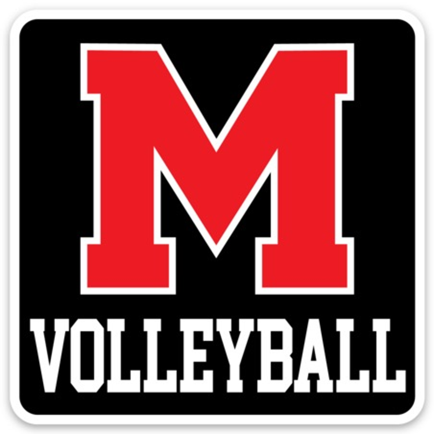 Marblehead Volleyball Sticker