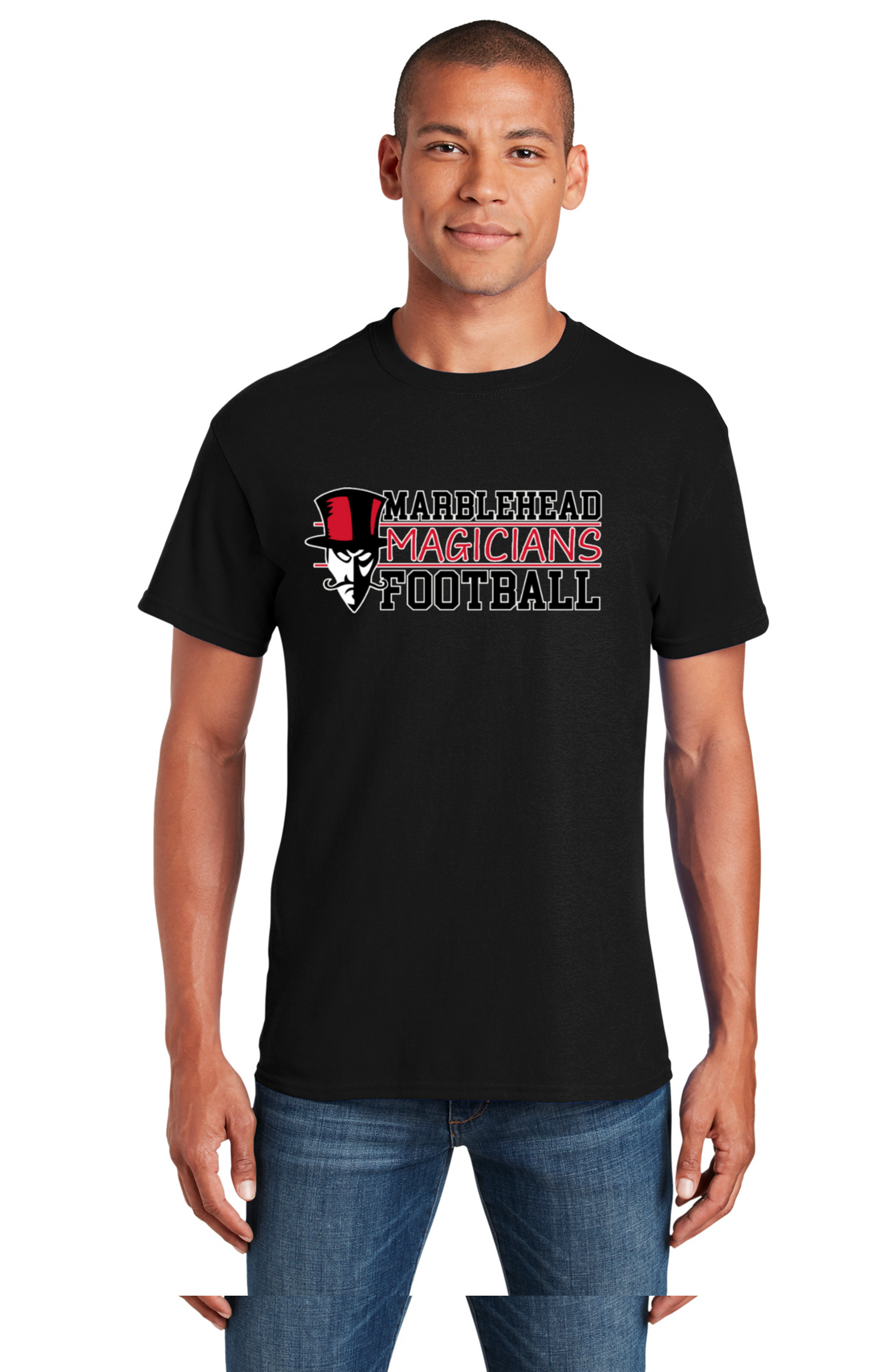 Magicians Football Heavy Cotton Tee