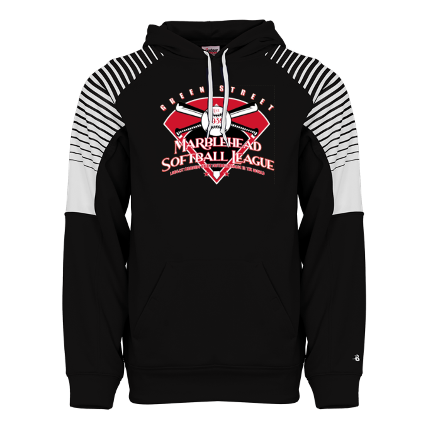 Marblehead Softball League Lineup Hoodie