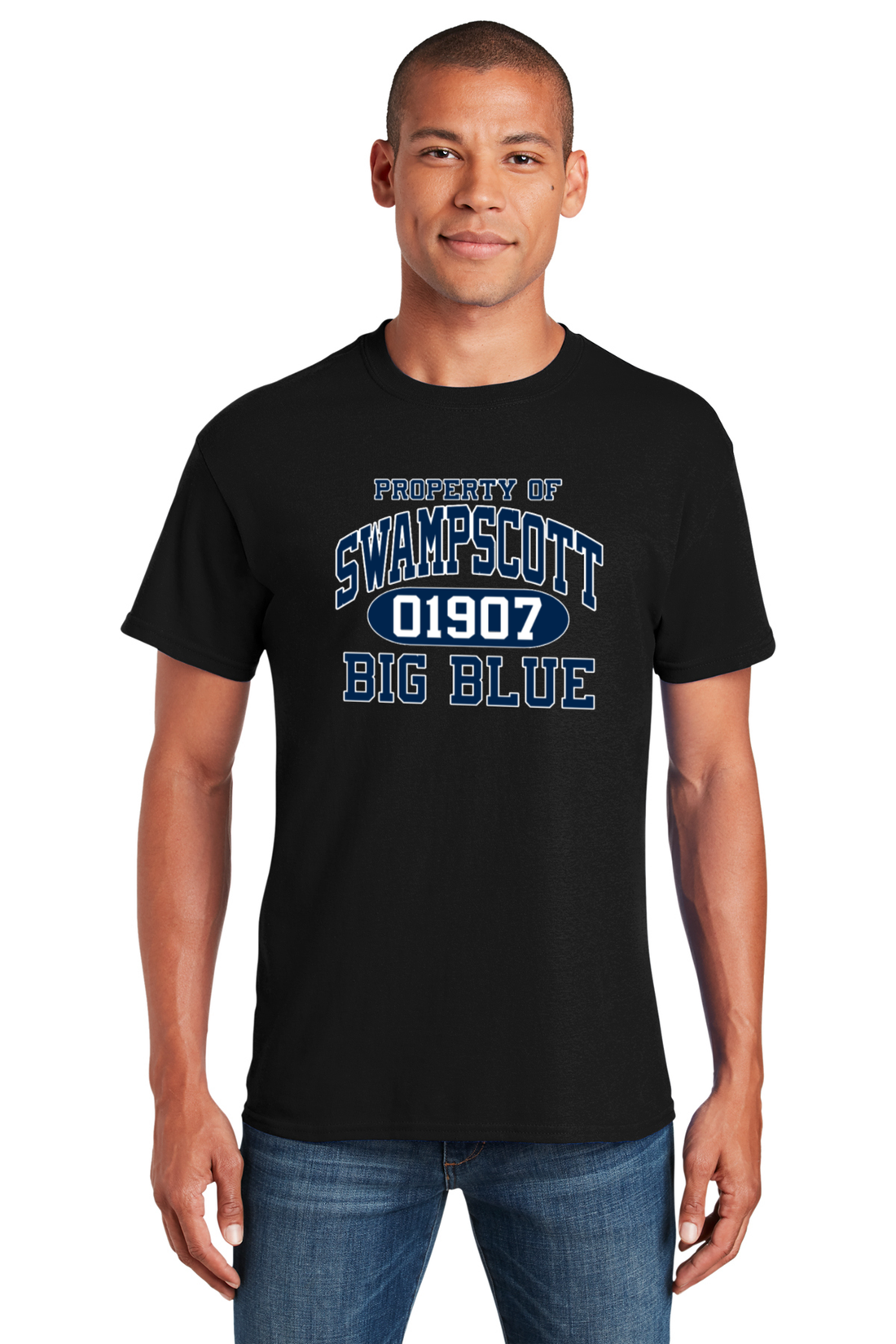 Swampscott Property of Big Blue Heavyweight Tee