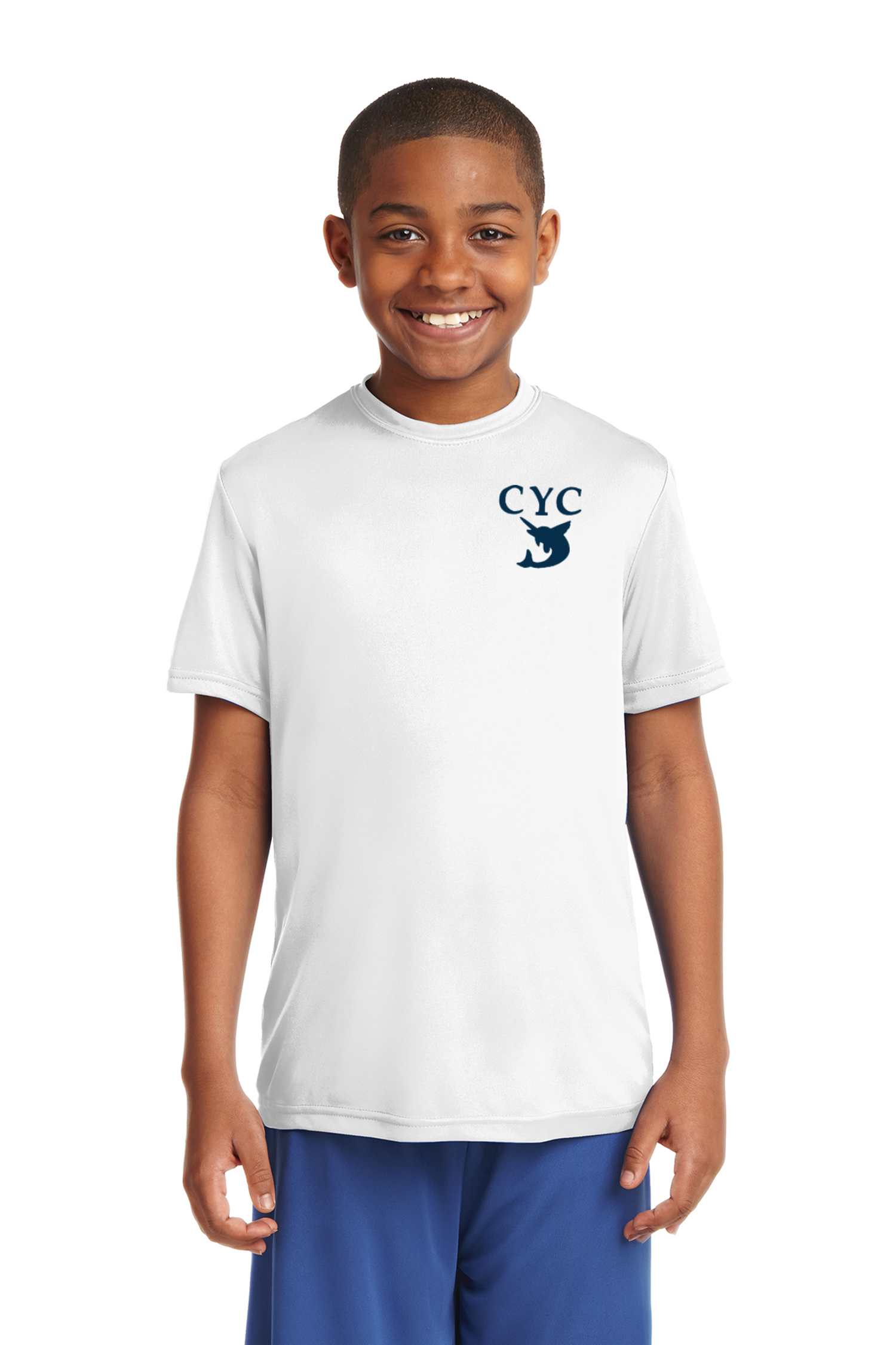 CYC Swim Team Performance Tee Shirt
