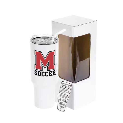 MHS Soccer 40oz Insulated Tumbler