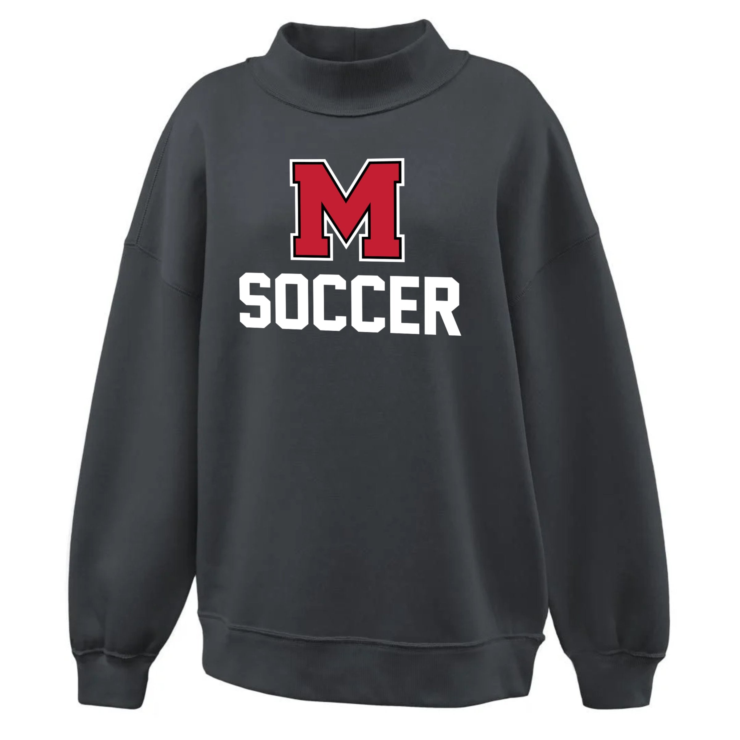 MHS Girls Soccer Premium Mockneck