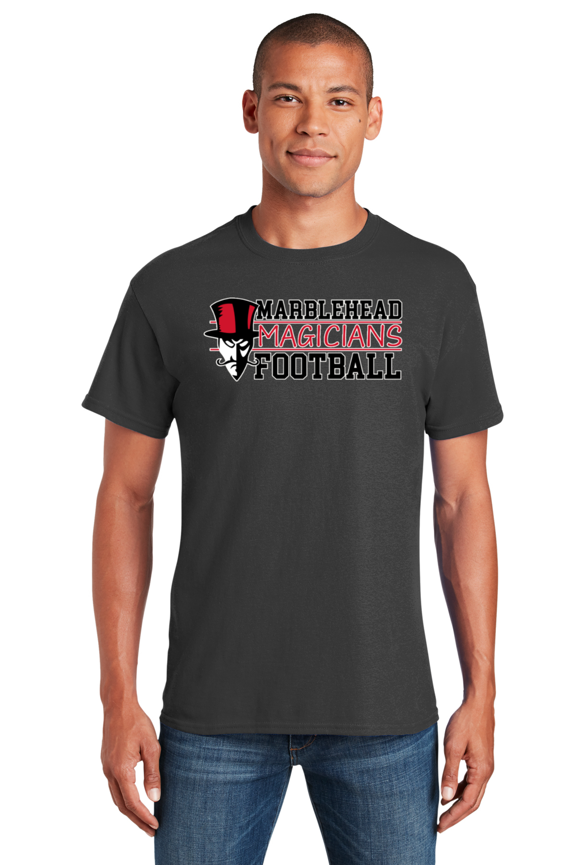 Magicians Football Heavy Cotton Tee