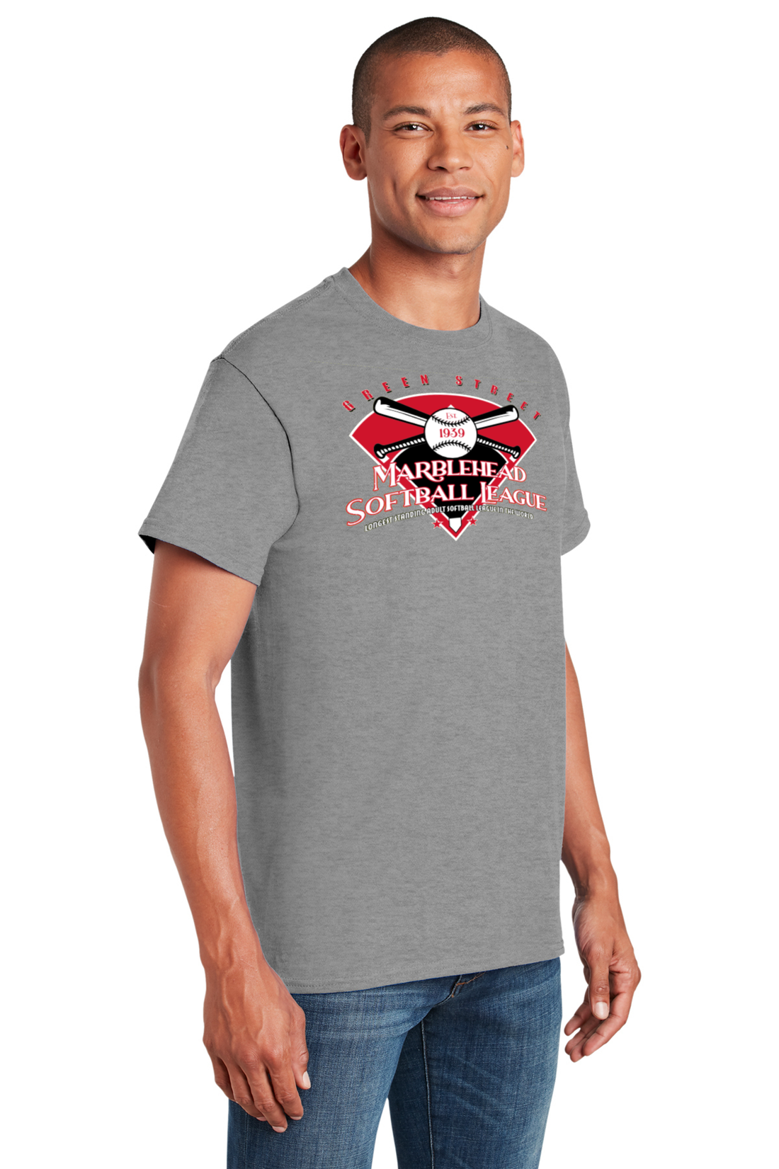 Marblehead Softball League Heavy Cotton Tee