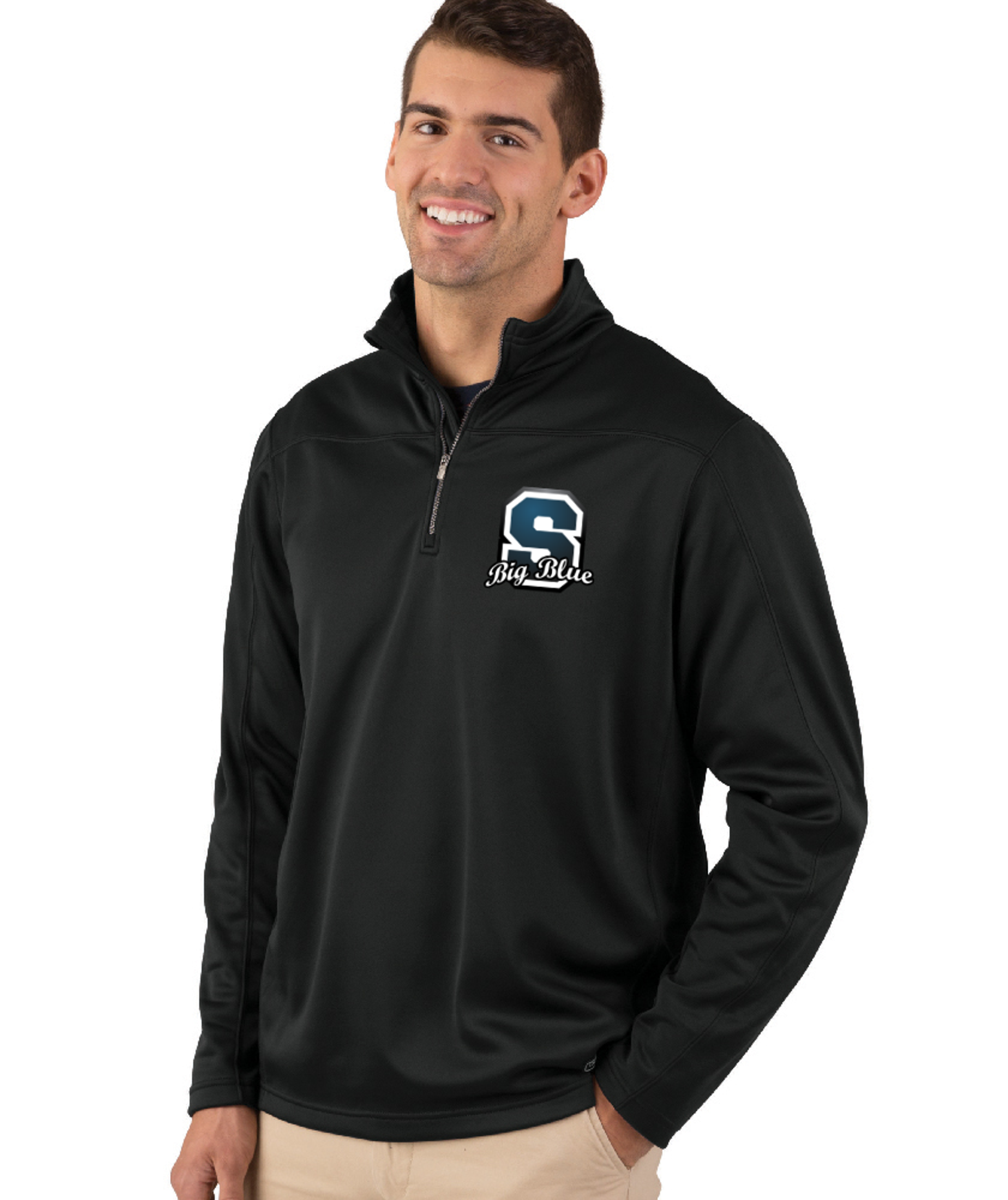 Swampscott Big Blue S Stealth Zip Pullover
