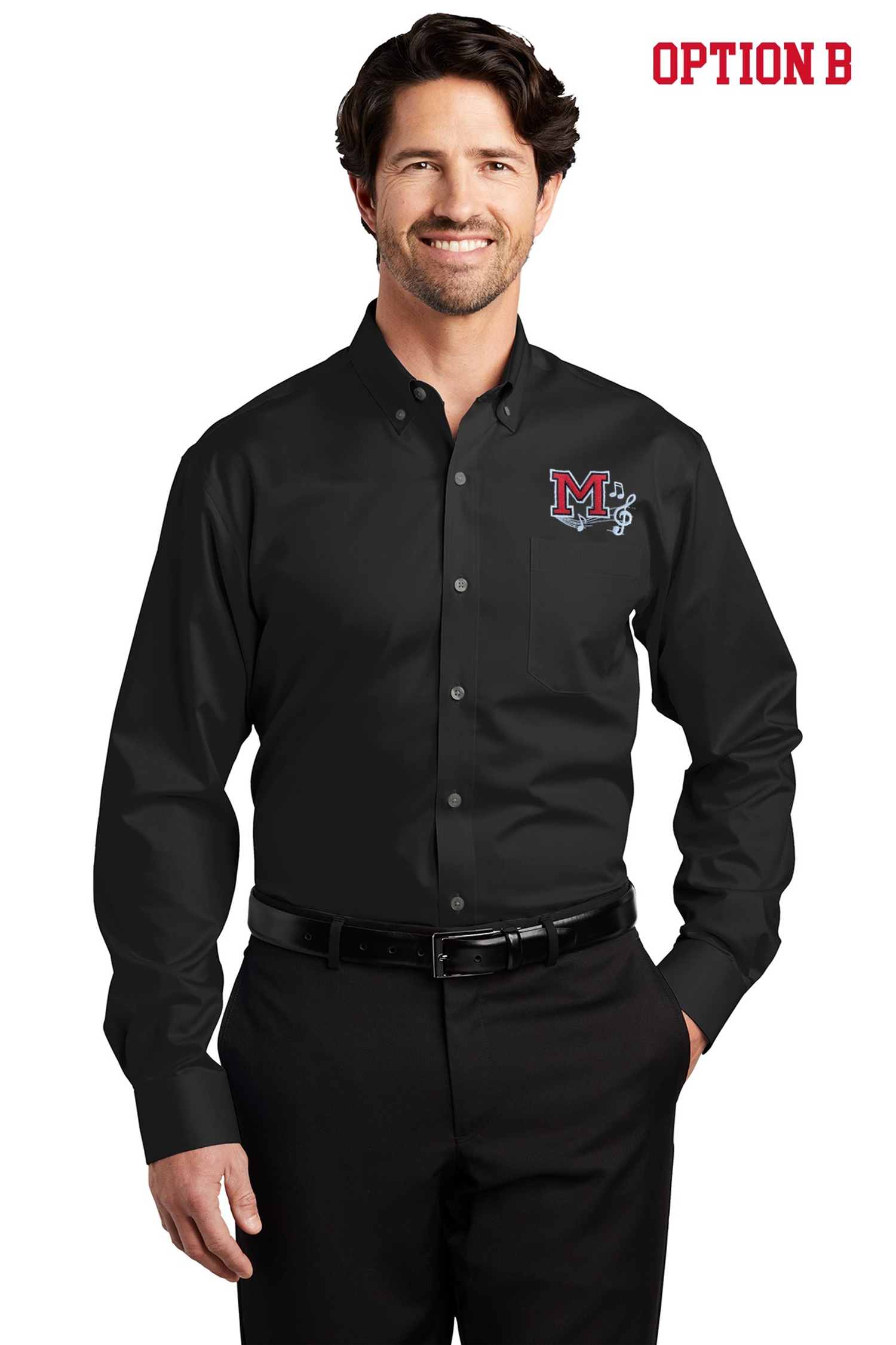 Marblehead Music Non-Iron Twill Shirt