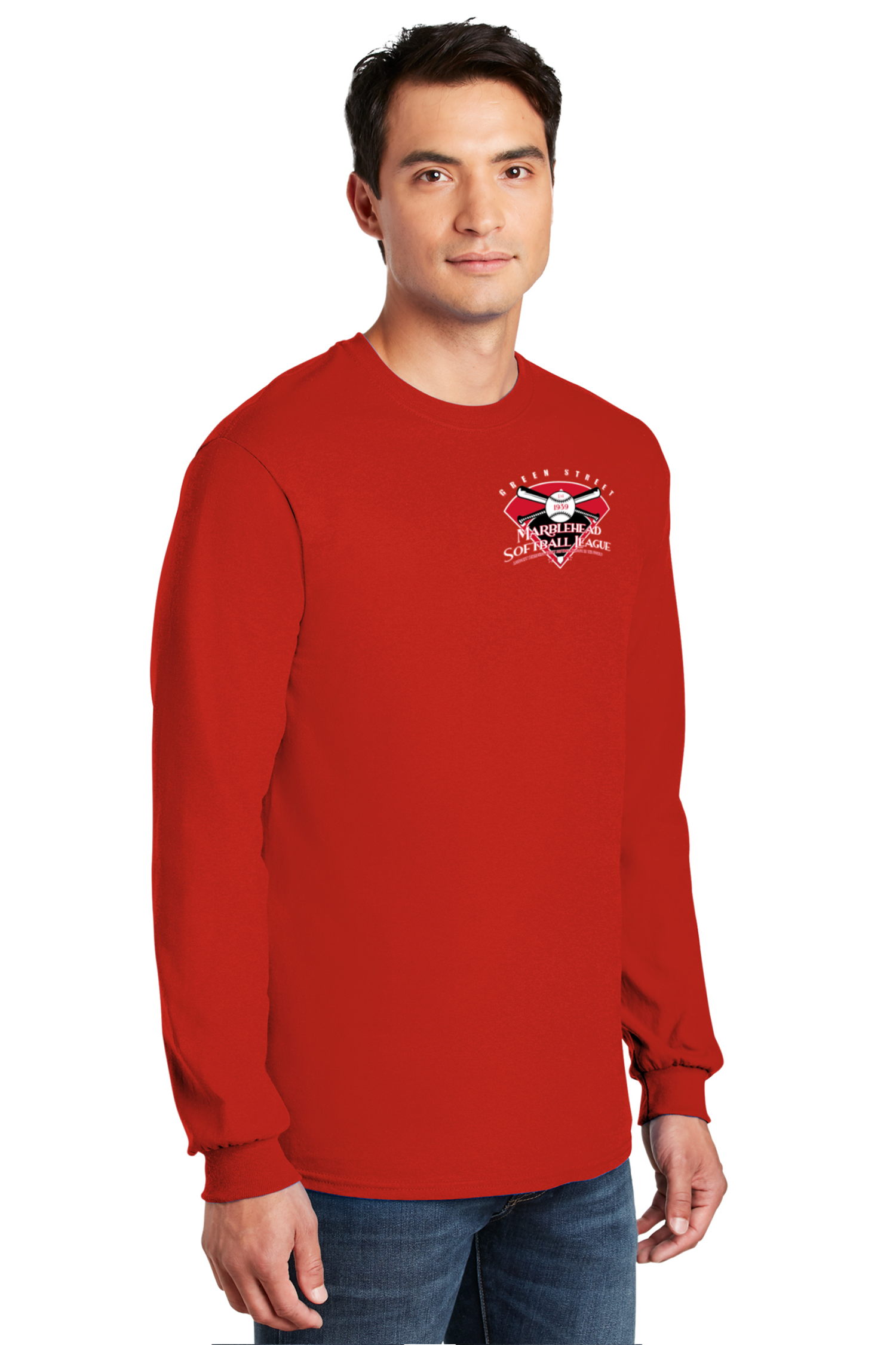 Marblehead Softball League Heavy Cotton Long Sleeve