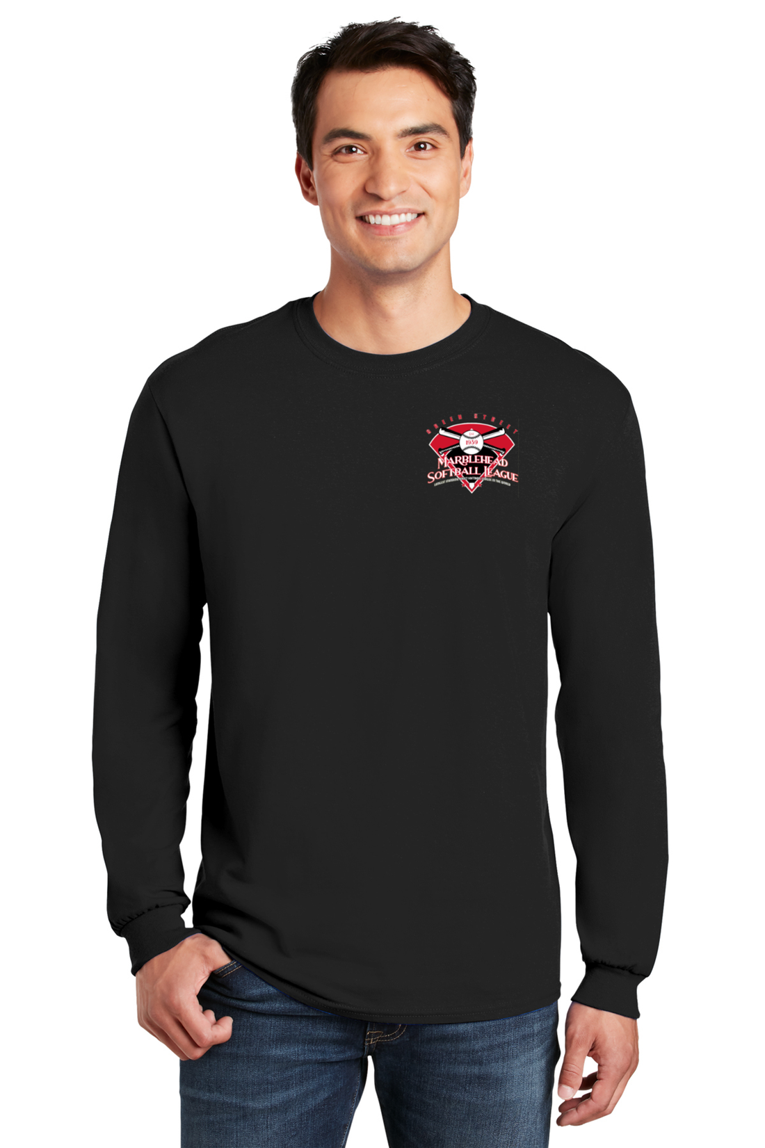 Marblehead Softball League Heavy Cotton Long Sleeve