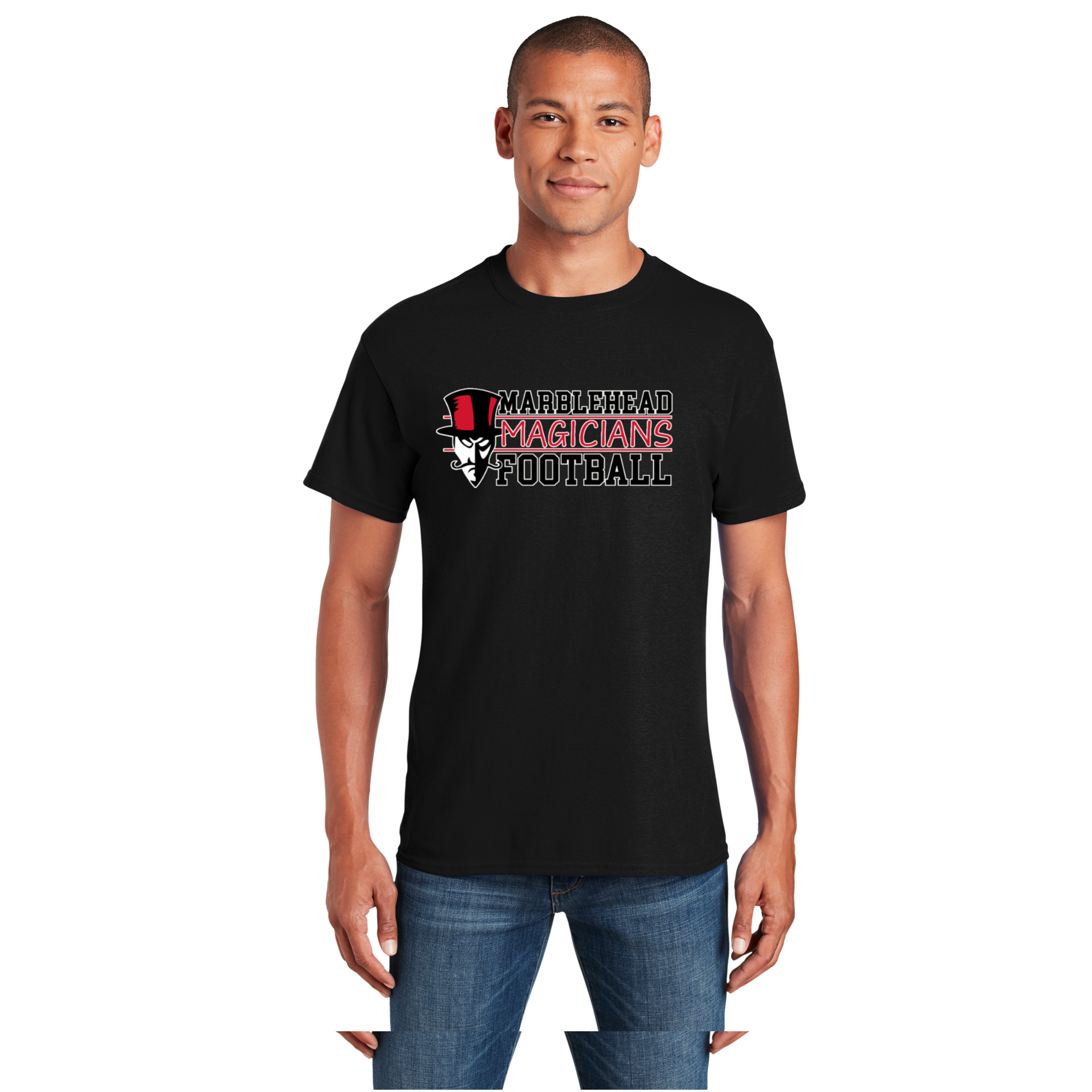 Magicians Football Heavy Cotton Tee