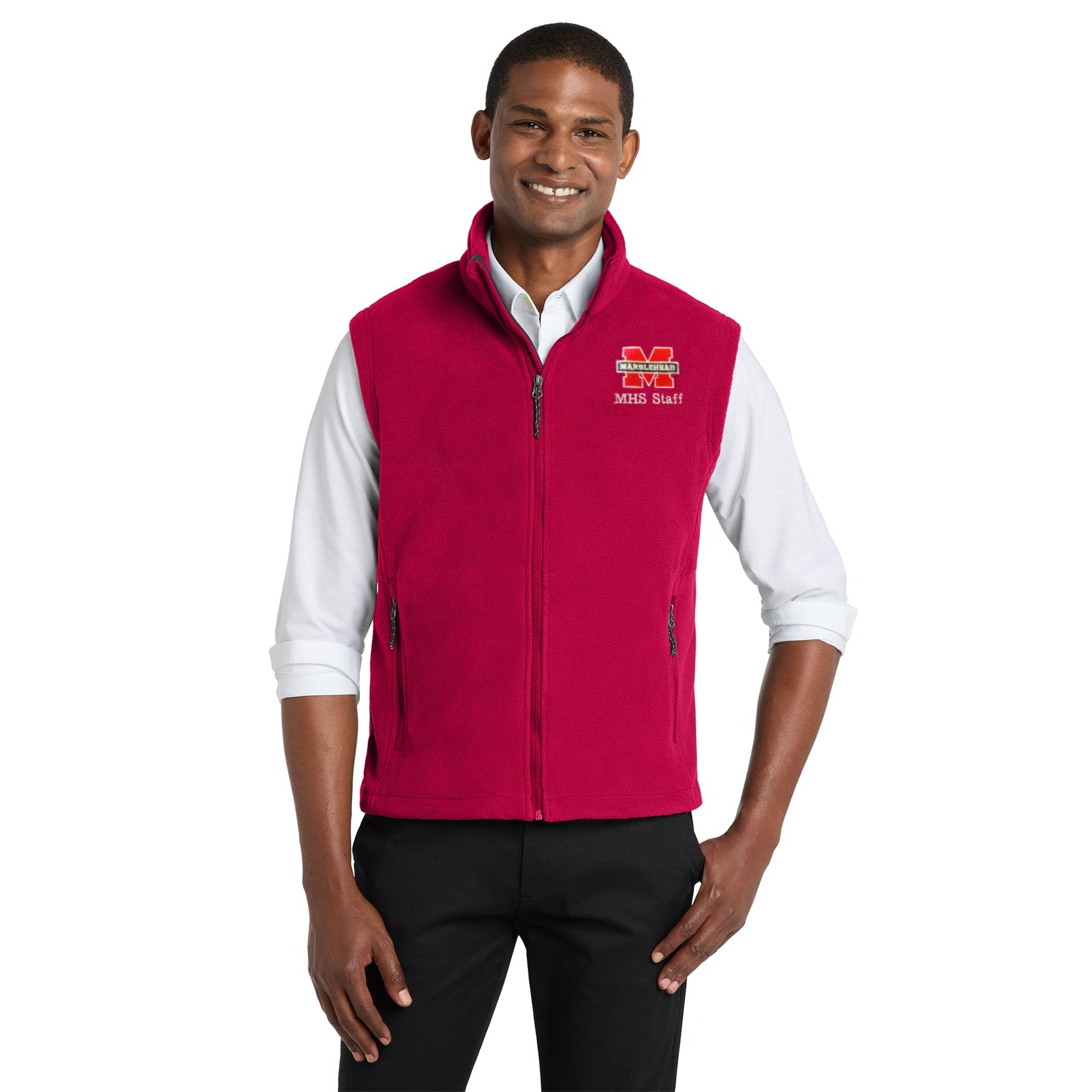 MHS Staff Fleece Vest