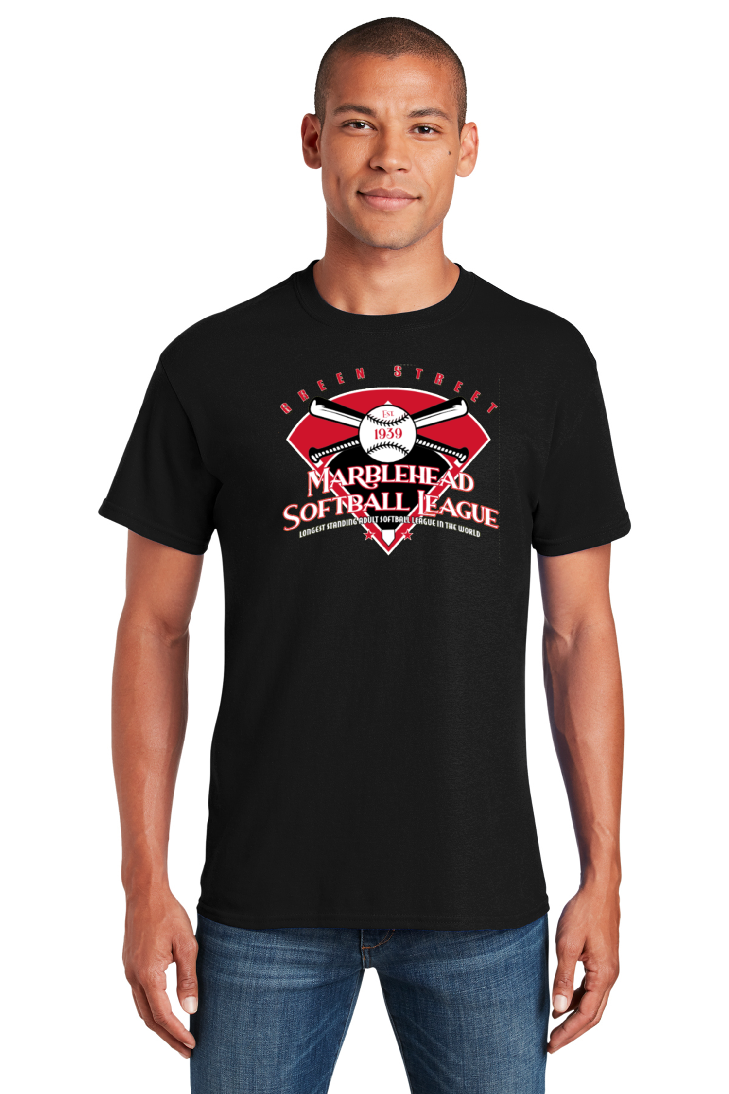 Marblehead Softball League Heavy Cotton Tee