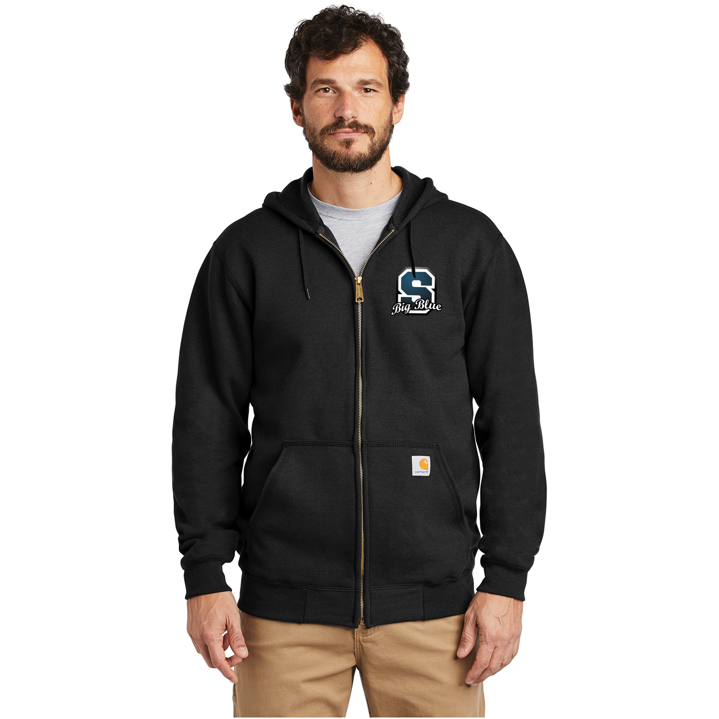 Swampscott Big Blue Carhartt Midweight Full-Zip Sweatshirt