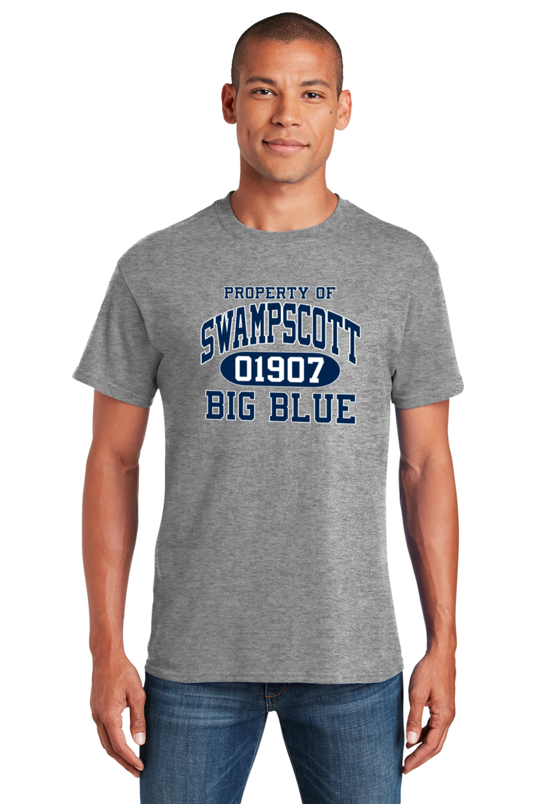 Swampscott Property of Big Blue Heavyweight Tee