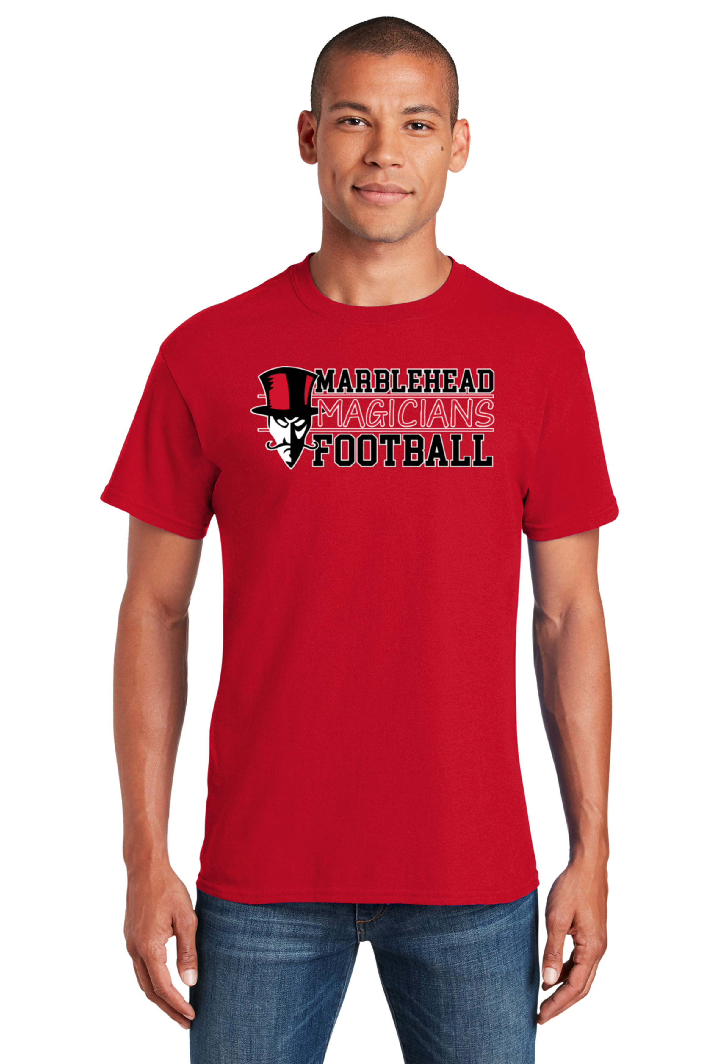Magicians Football Heavy Cotton Tee