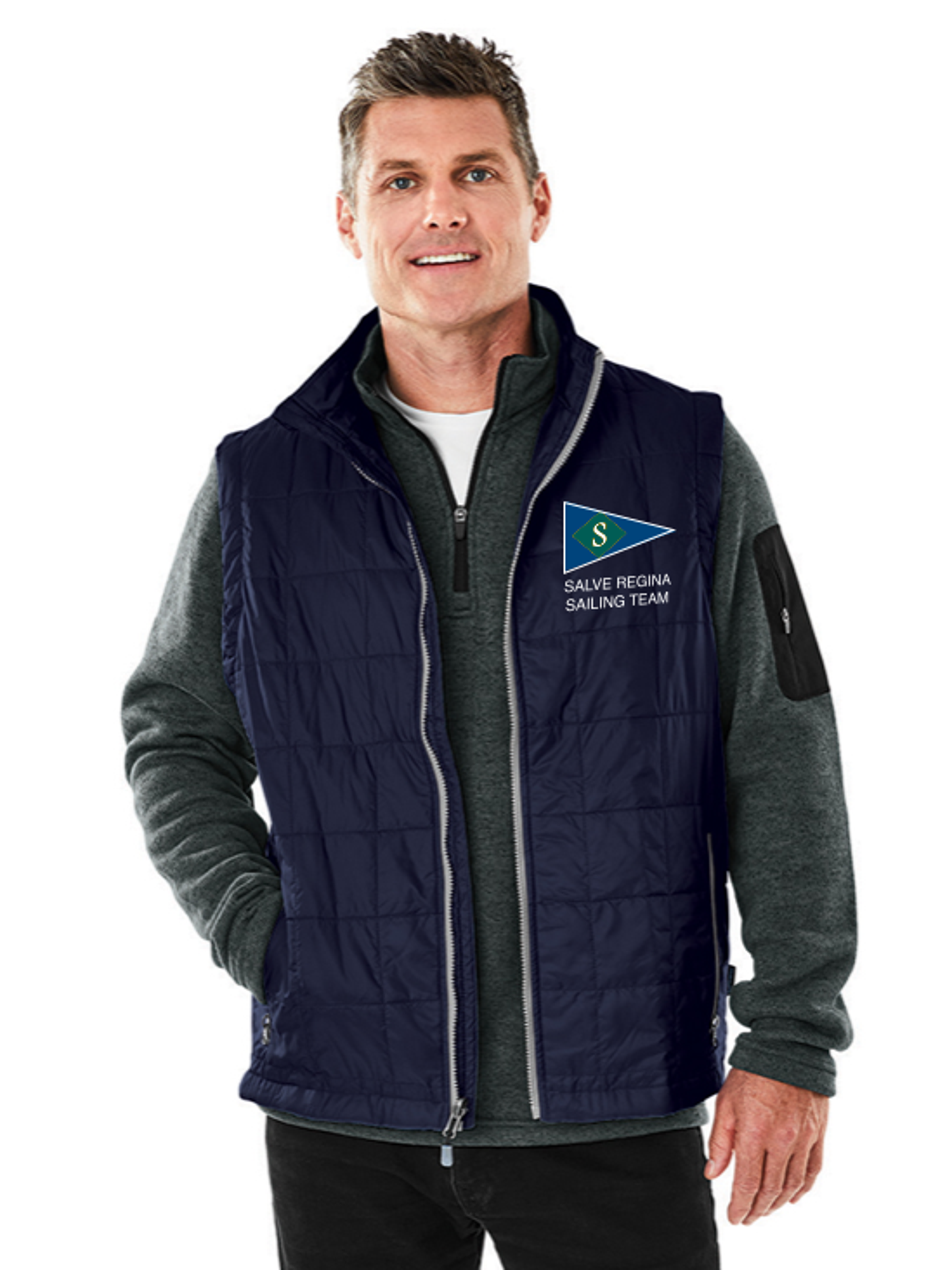 Salve Regina Sailing Team Radius Quilted Vest (Men&
