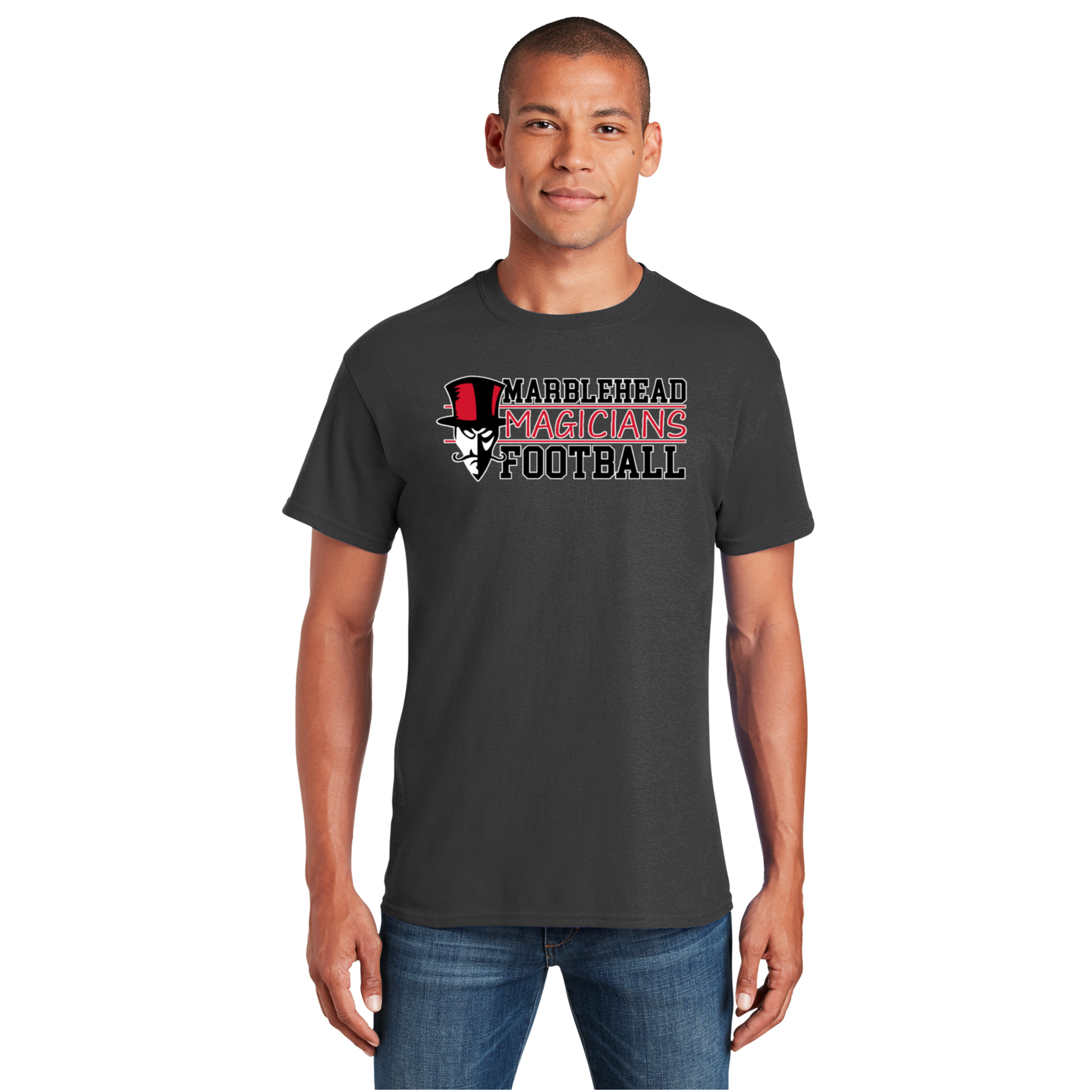 Magicians Football Heavy Cotton Tee
