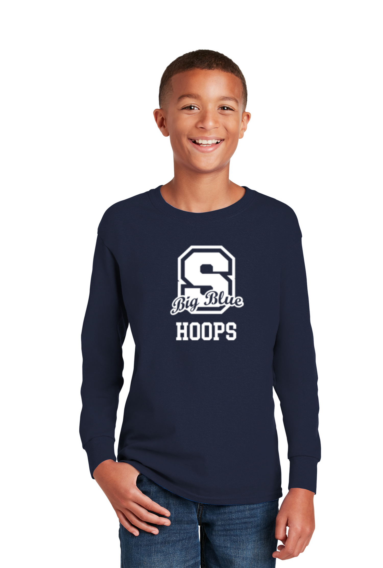 SHS Basketball Heavy Cotton Long Sleeve Shirt