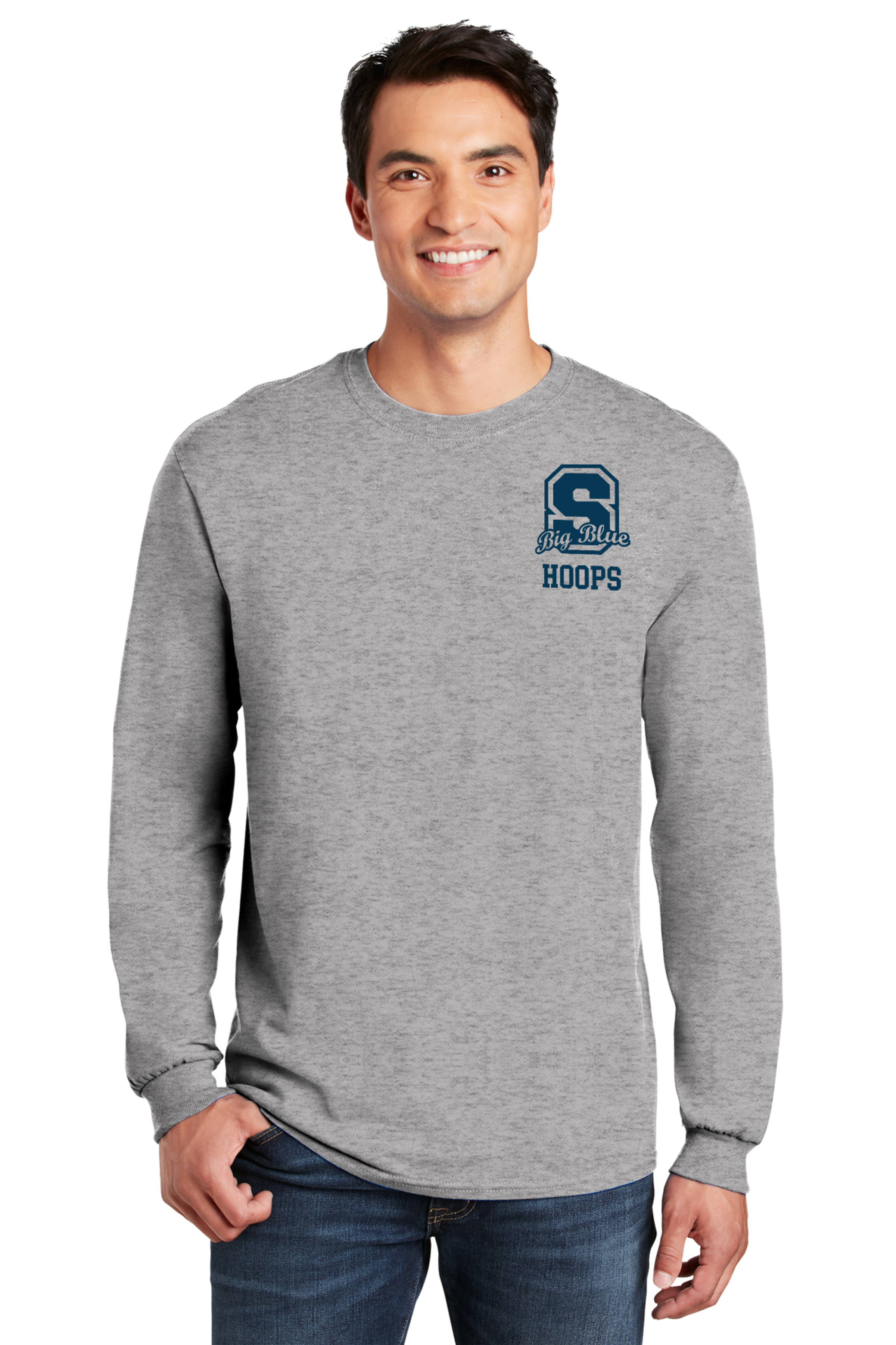 SHS Basketball Heavy Cotton Long Sleeve Shirt