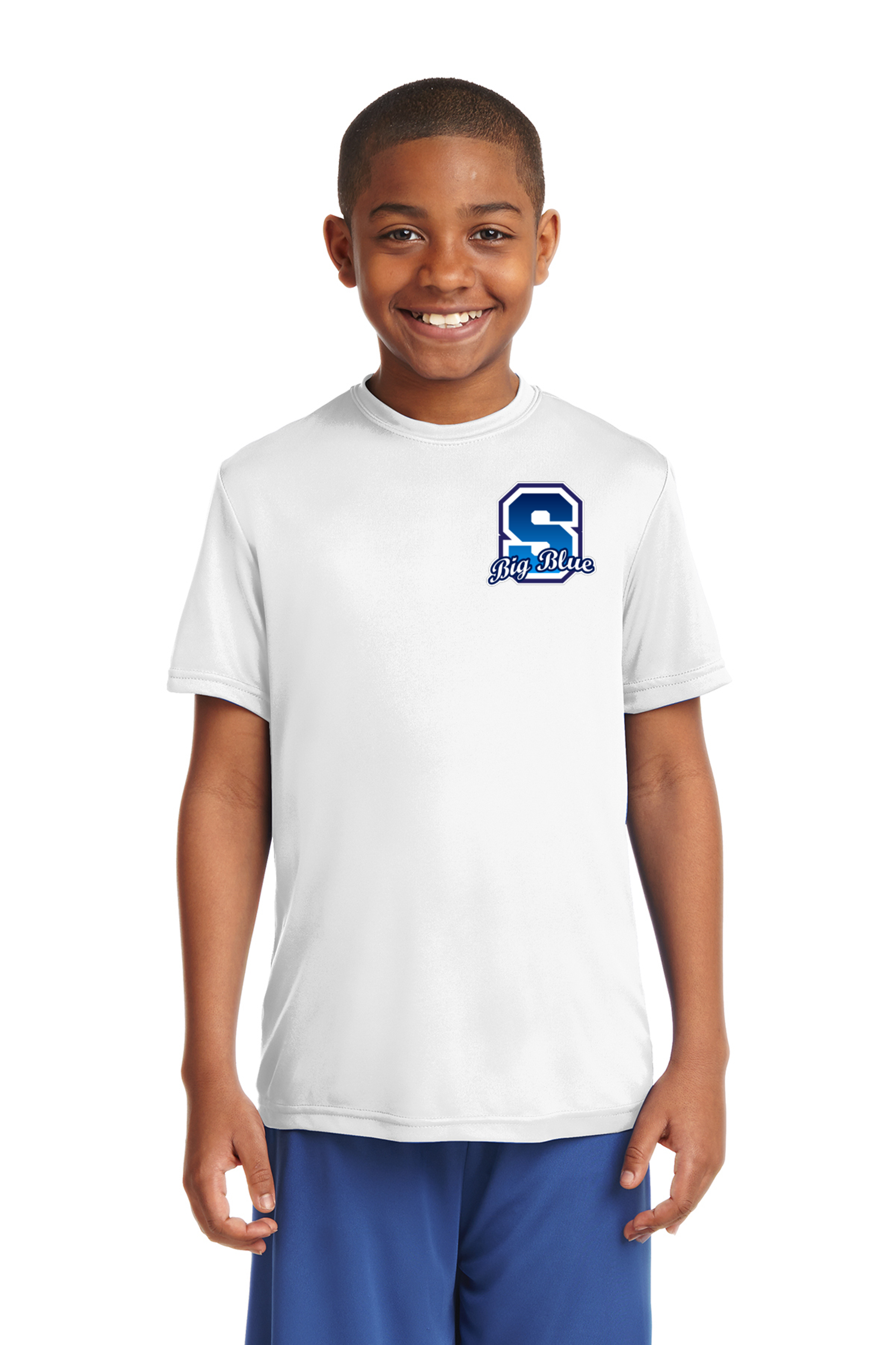 Swampscott Big Blue Performance Tee Shirt