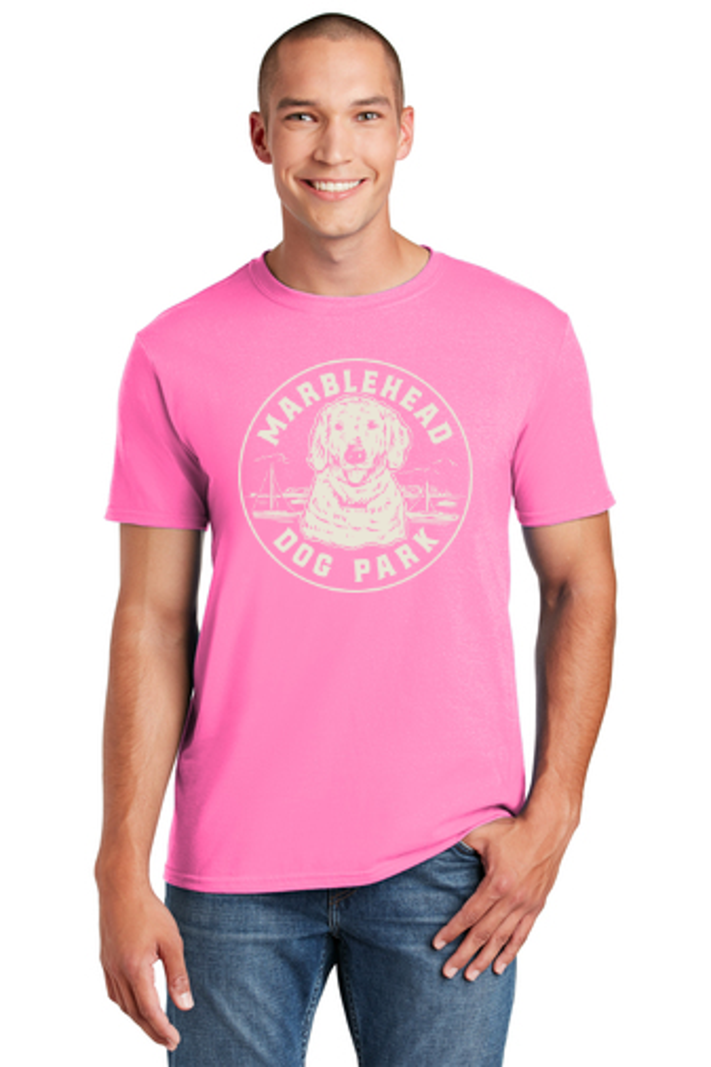 Marblehead Dog Park SoftStyle Tee-Shirt