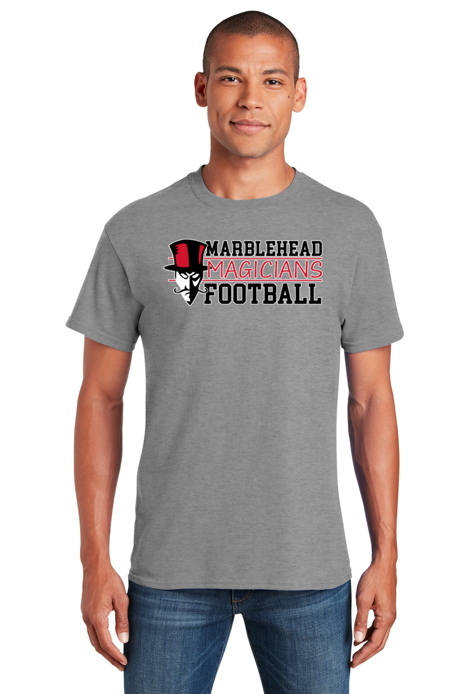 Magicians Football Heavy Cotton Tee