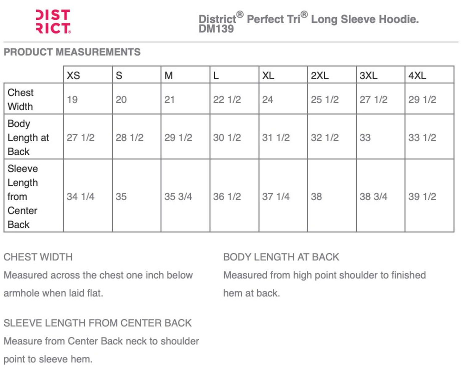 RocknRow Perfect Tri Long Sleeve Hoodie