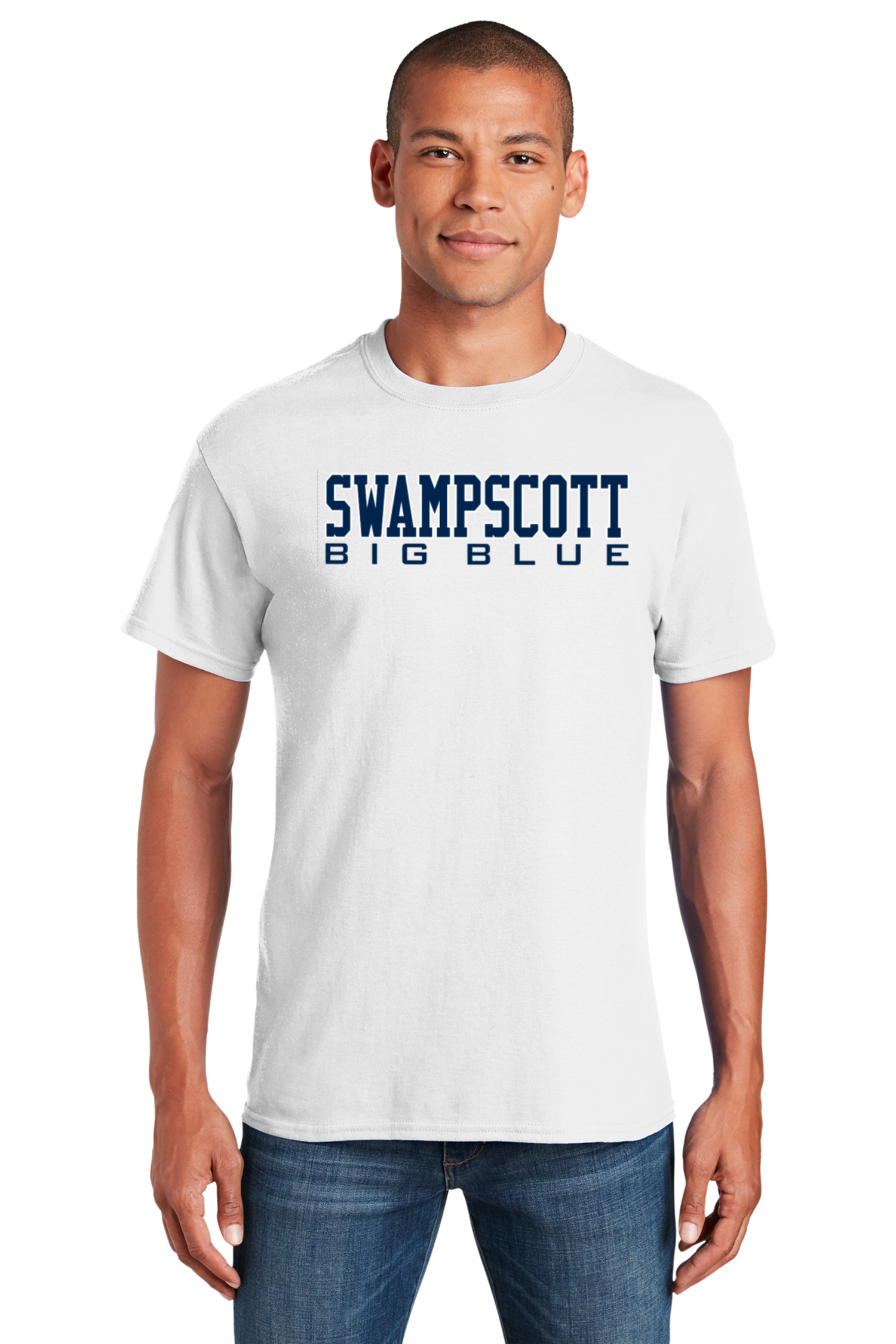 Swampscott Big Blue Heavy Cotton Tee
