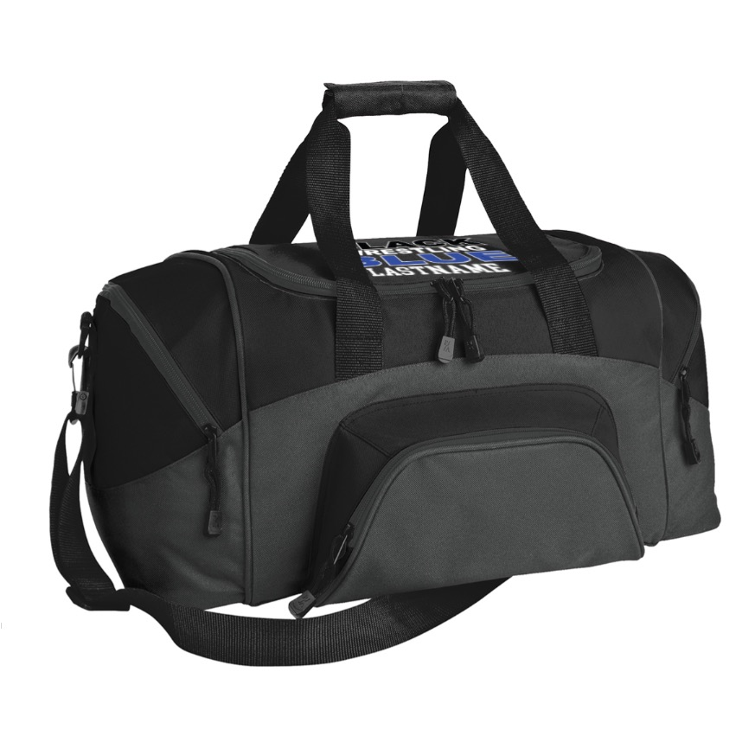 Black & Blue Small Duffel