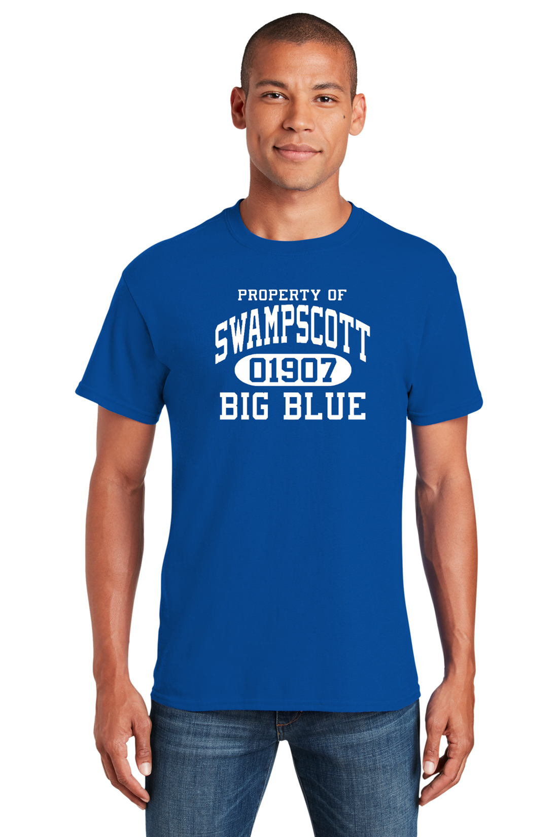 Swampscott Locale Big Blue Heavyweight Tee