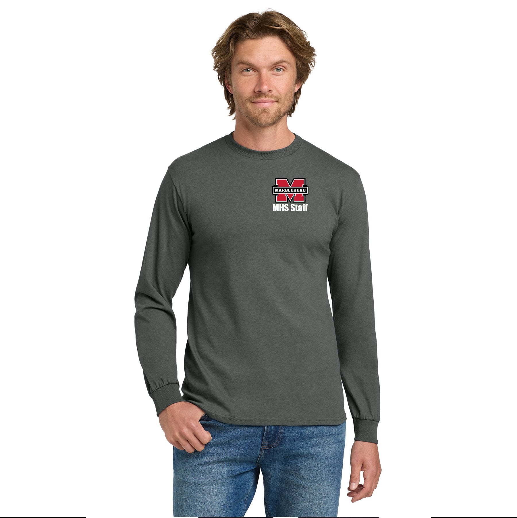 MHS Staff Heavy Cotton Long Sleeve