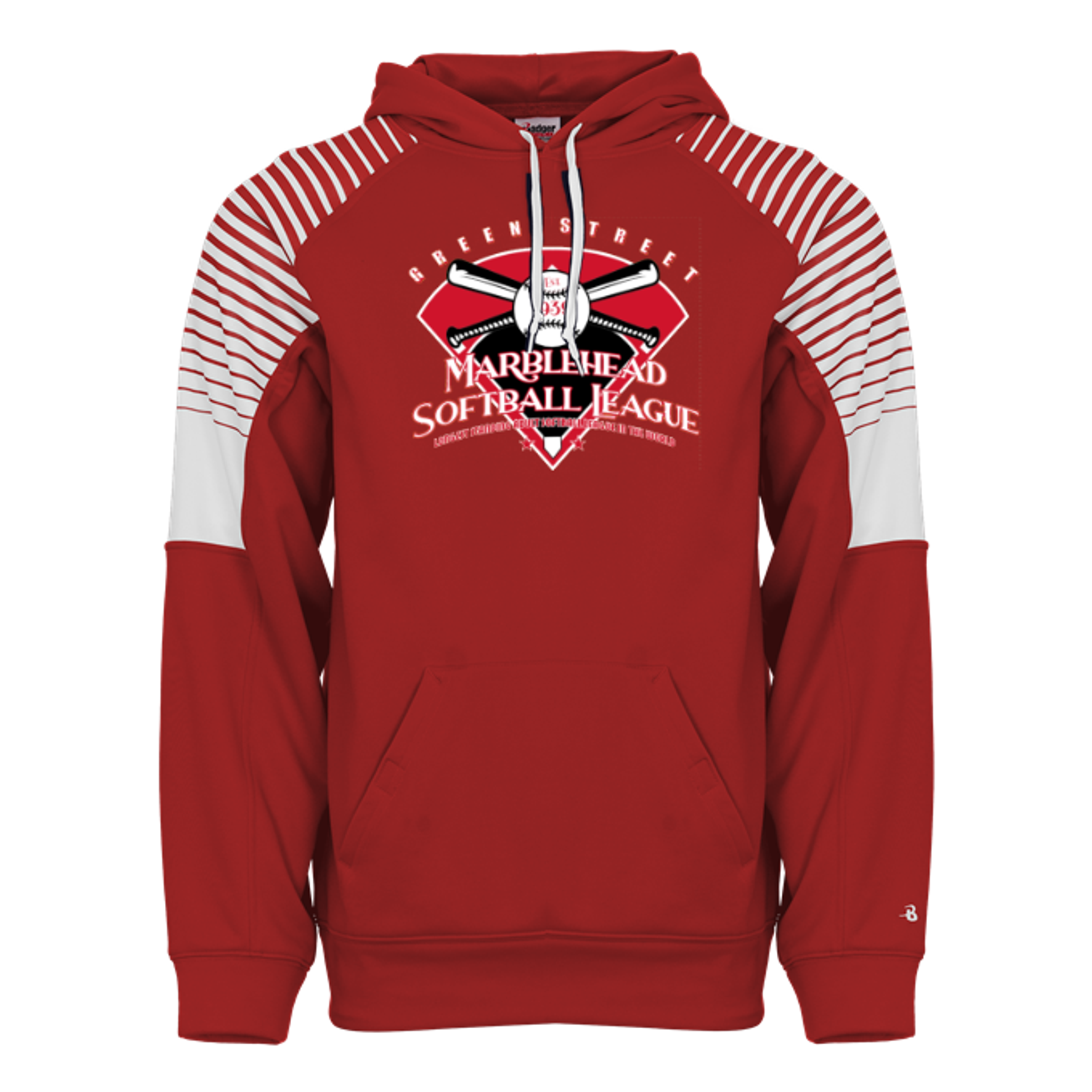 Marblehead Softball League Lineup Hoodie