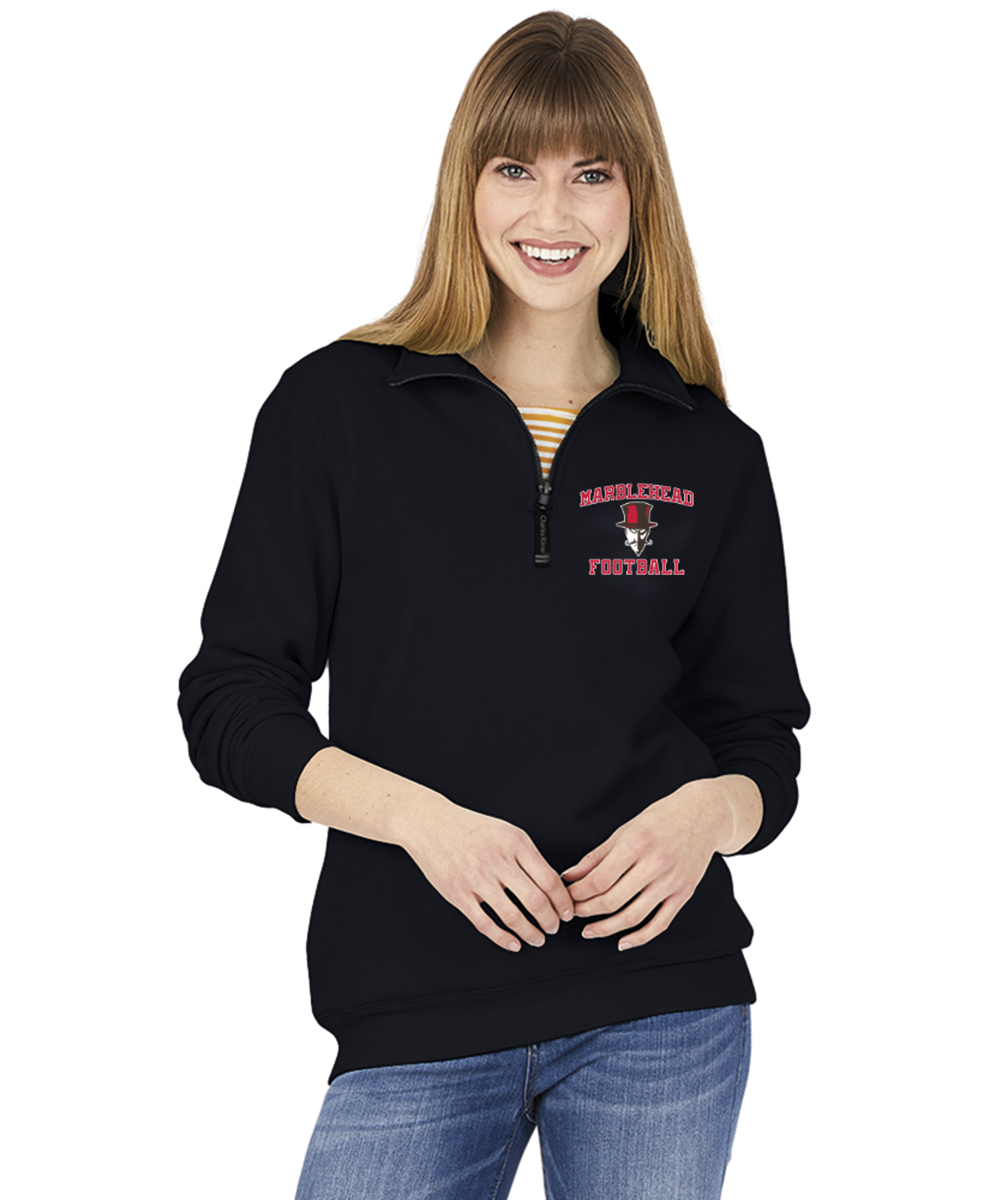 Marblehead High Football Crosswind Quarter Zip