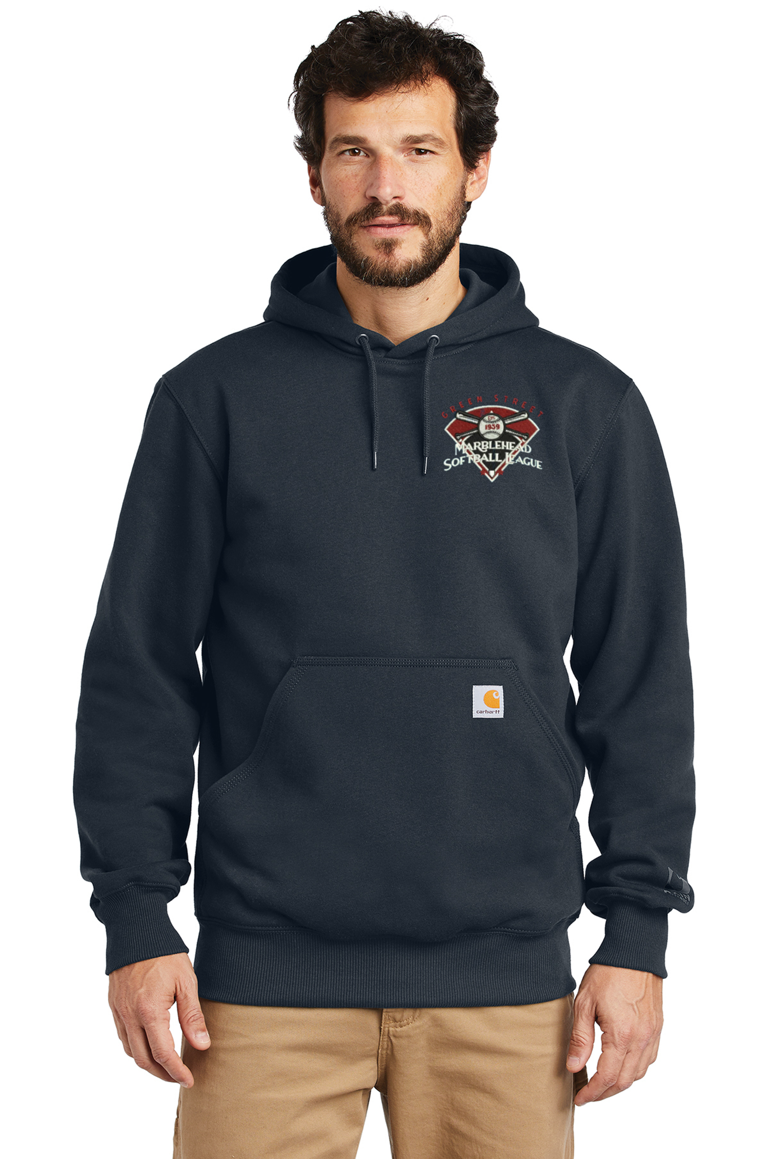 Marblehead Softball League Carhartt Rain Defender Hoodie