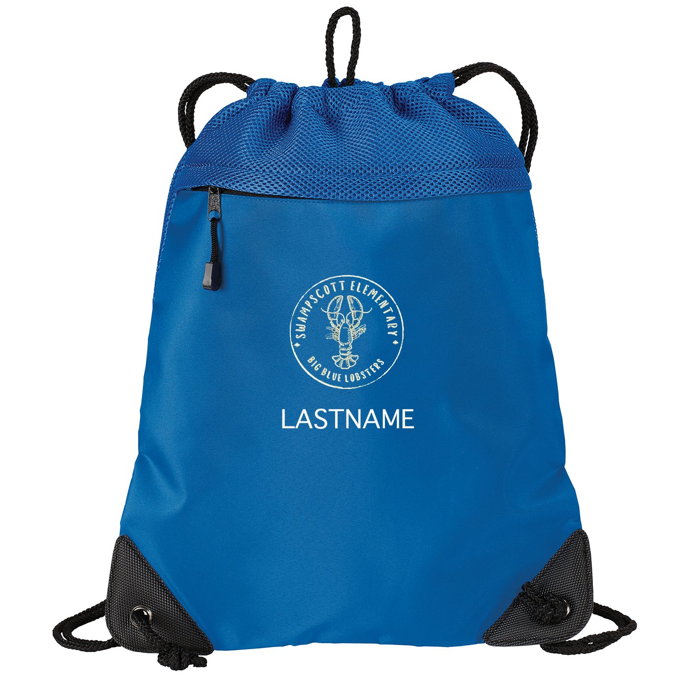 Swampscott Elementary Personalized String Bag