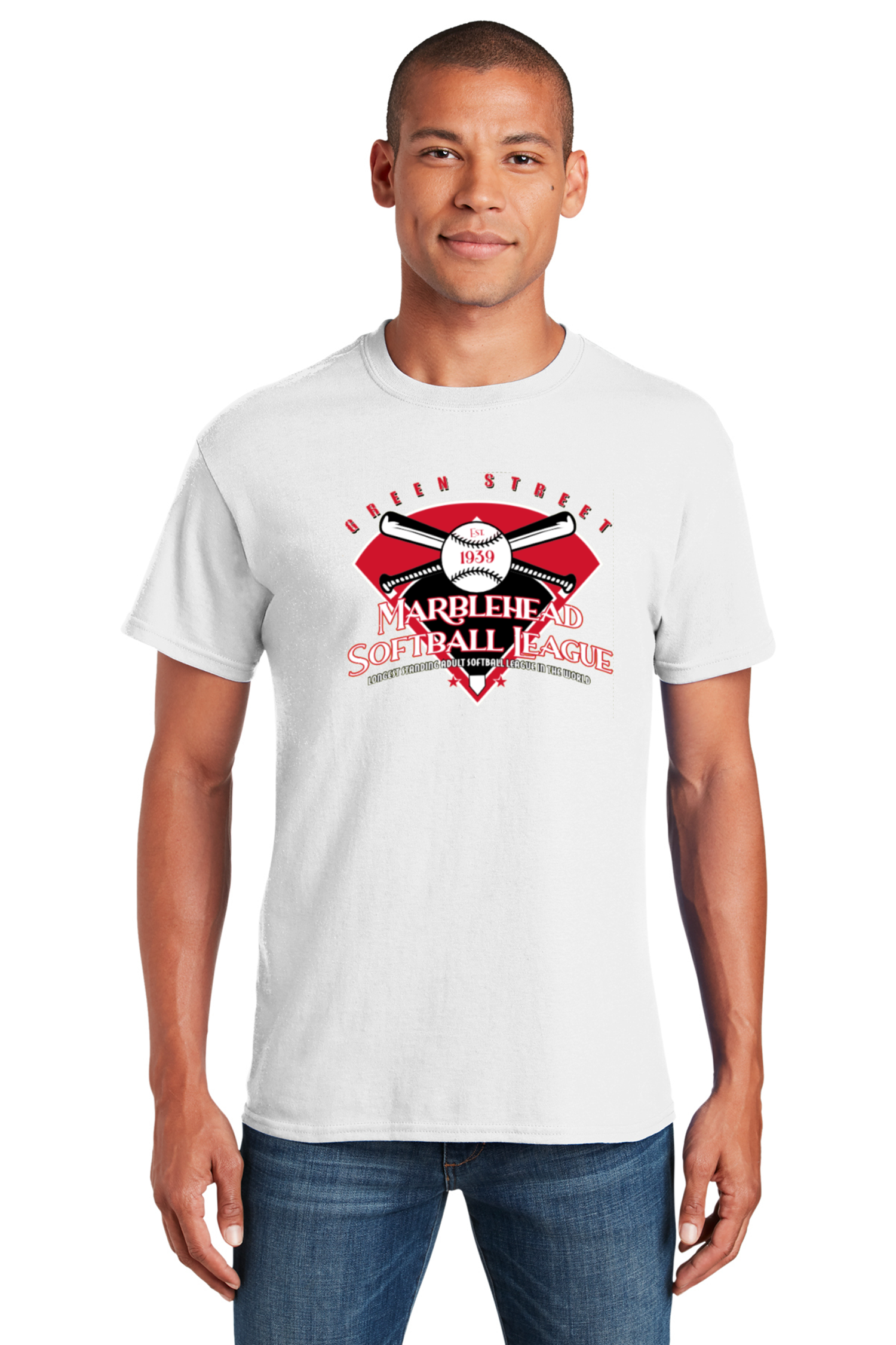 Marblehead Softball League Heavy Cotton Tee