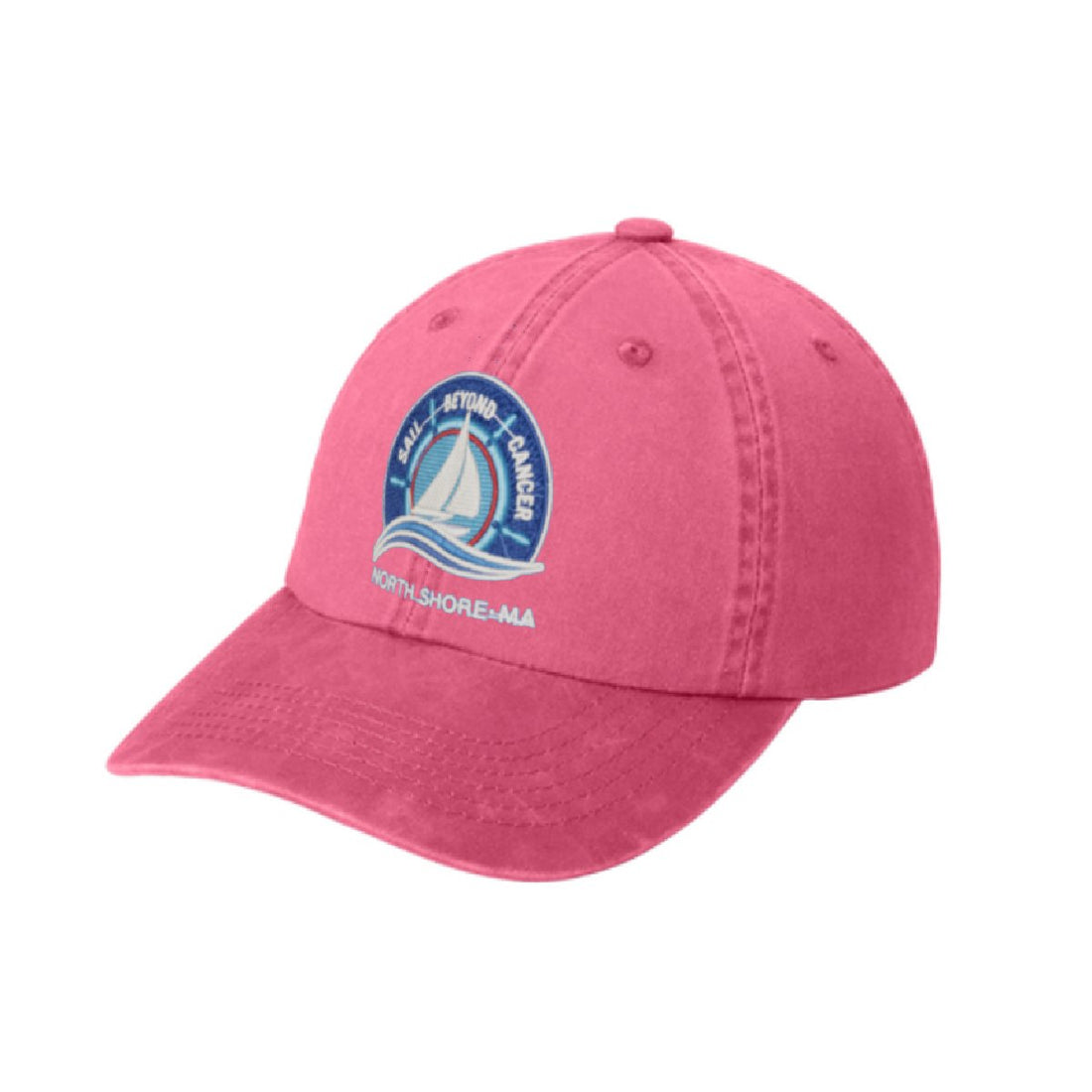 Sail Beyond Cancer Washed Cotton Cap