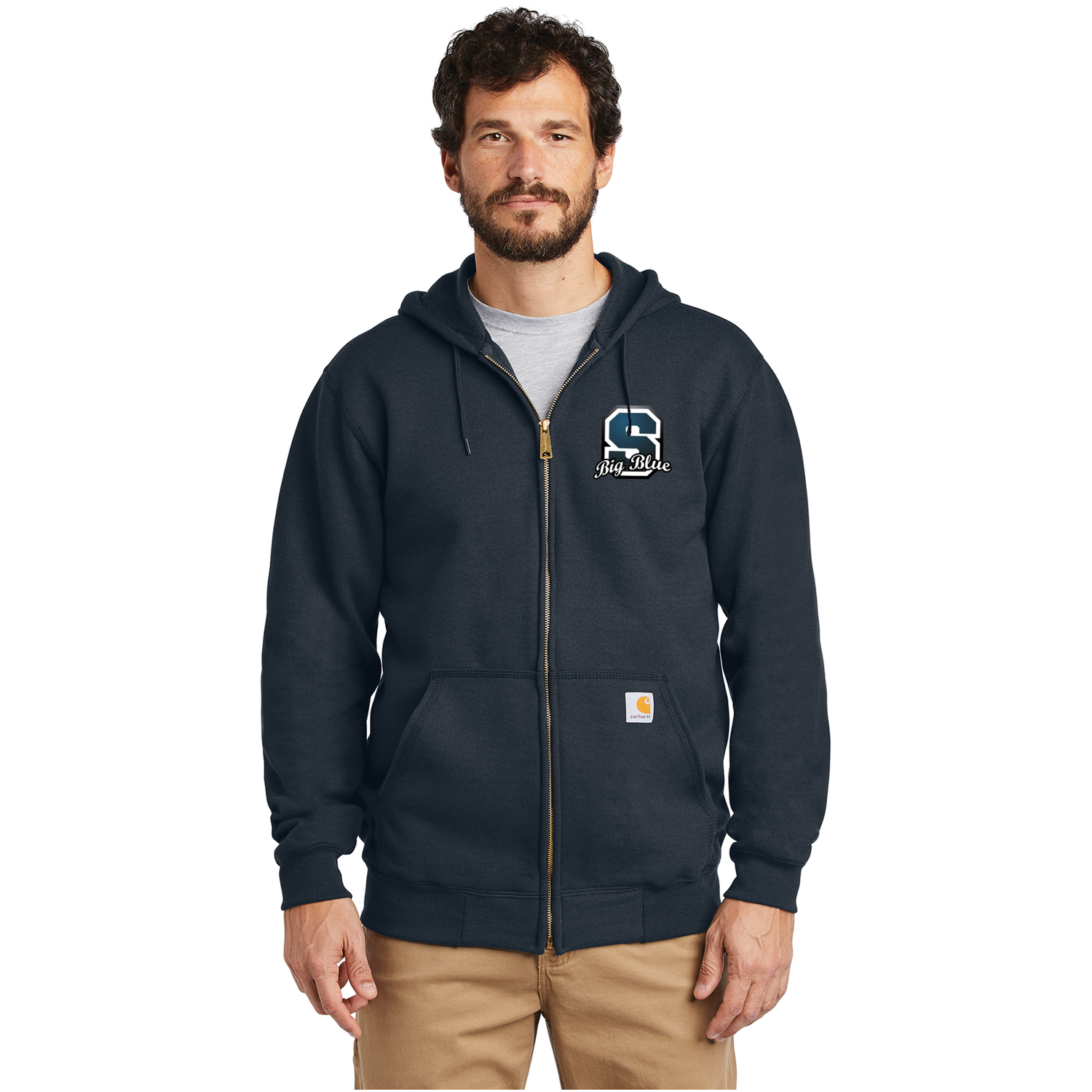 Swampscott Big Blue Carhartt Midweight Full-Zip Sweatshirt