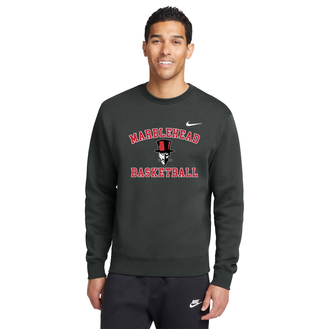 MHS Basketball Magician Nike Crewneck