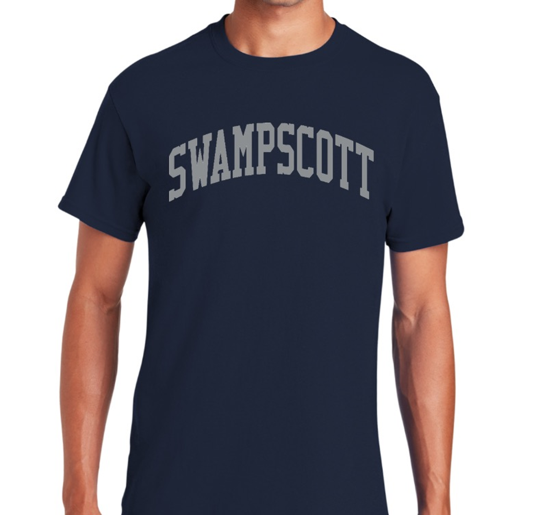 Swampscott Blackout Heavy Cotton Tee