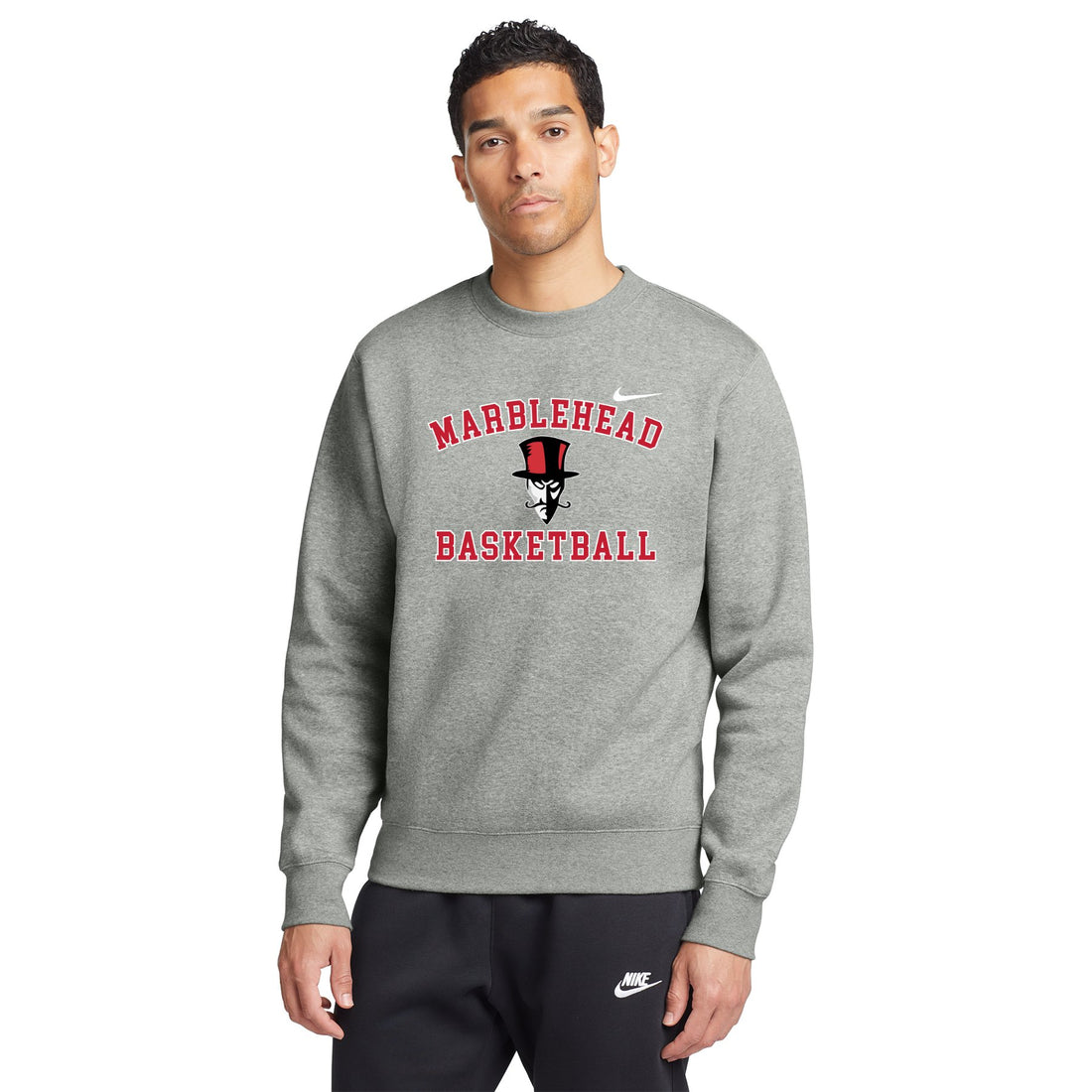 MHS Basketball Magician Nike Crewneck