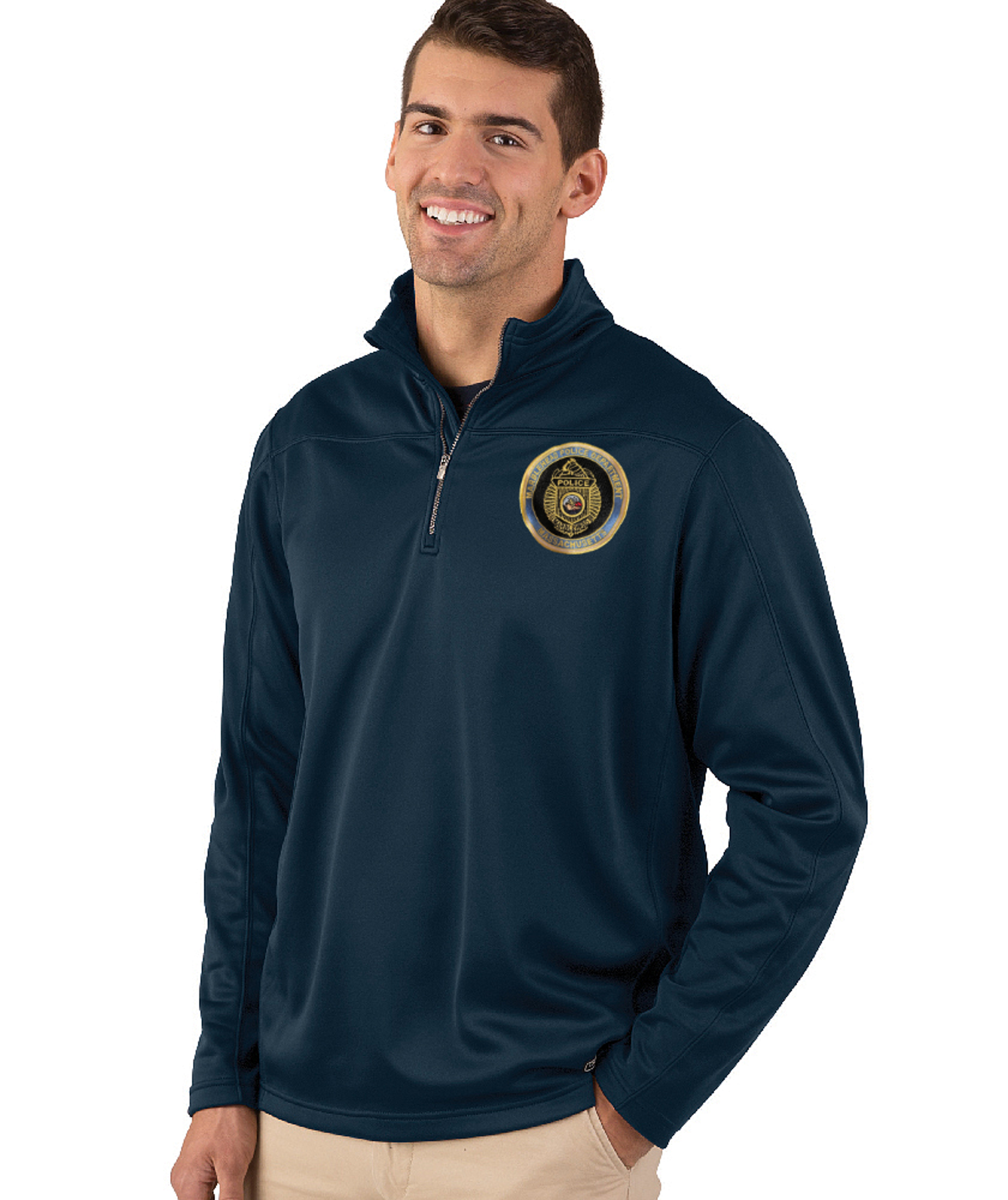 Marblehead Police Stealth Zip Pullover