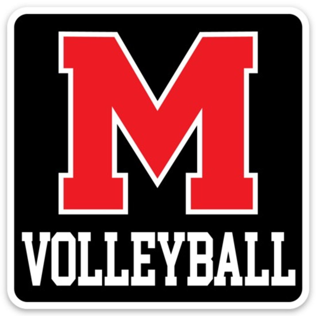 Marblehead Volleyball Sticker